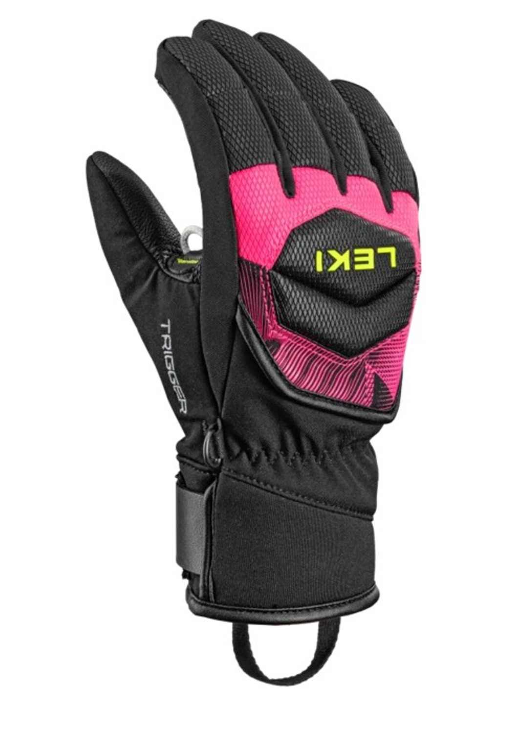 Leki Handschuhe WCR Core TR Junior Black Neonpink