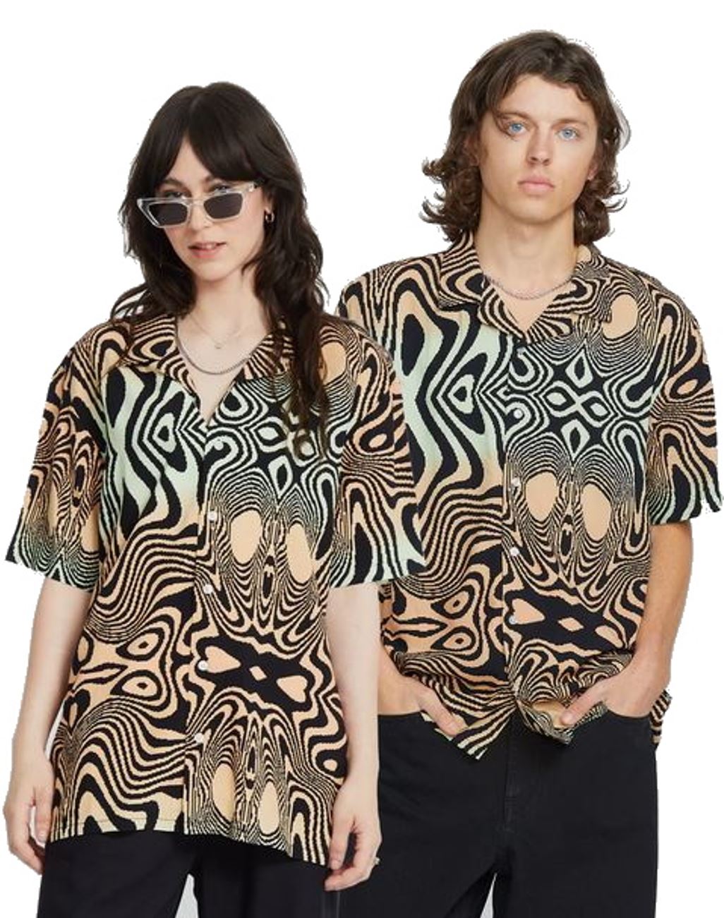 Volcom Kurzarm Hemd Filip Rygalski Shirt Multi