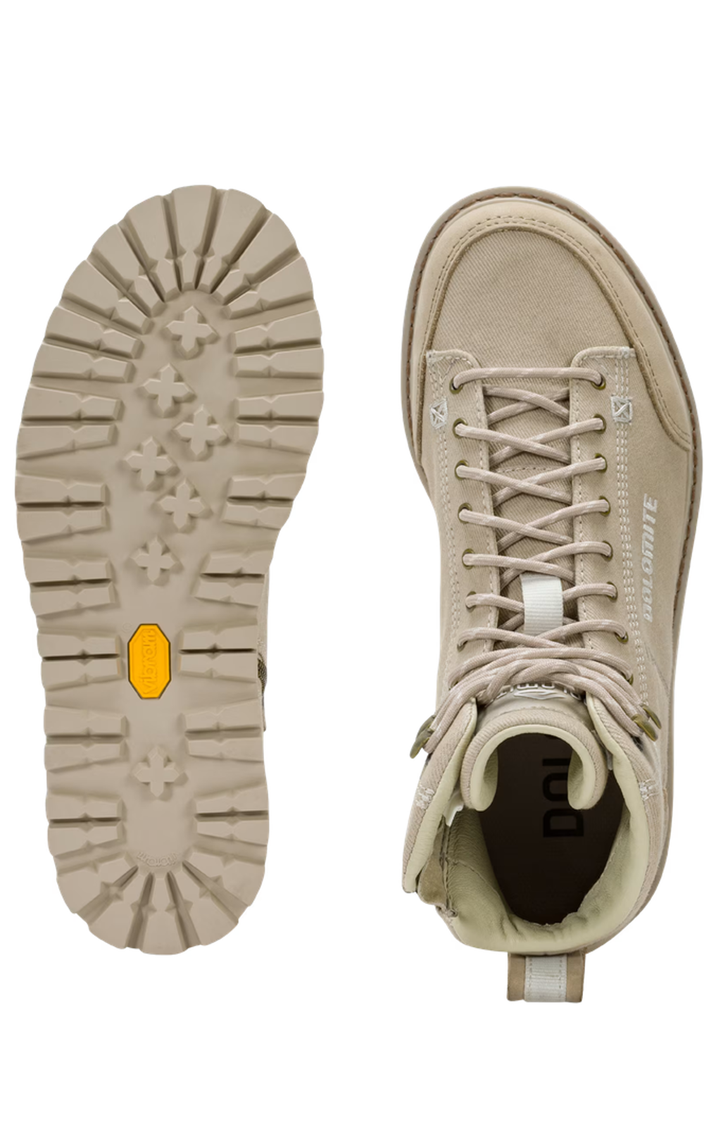 Dolomite 54 High Denim Schuh Beige