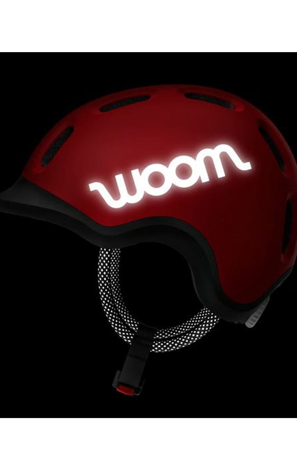 Woom Kinder Fahrrad Helm READY woom red