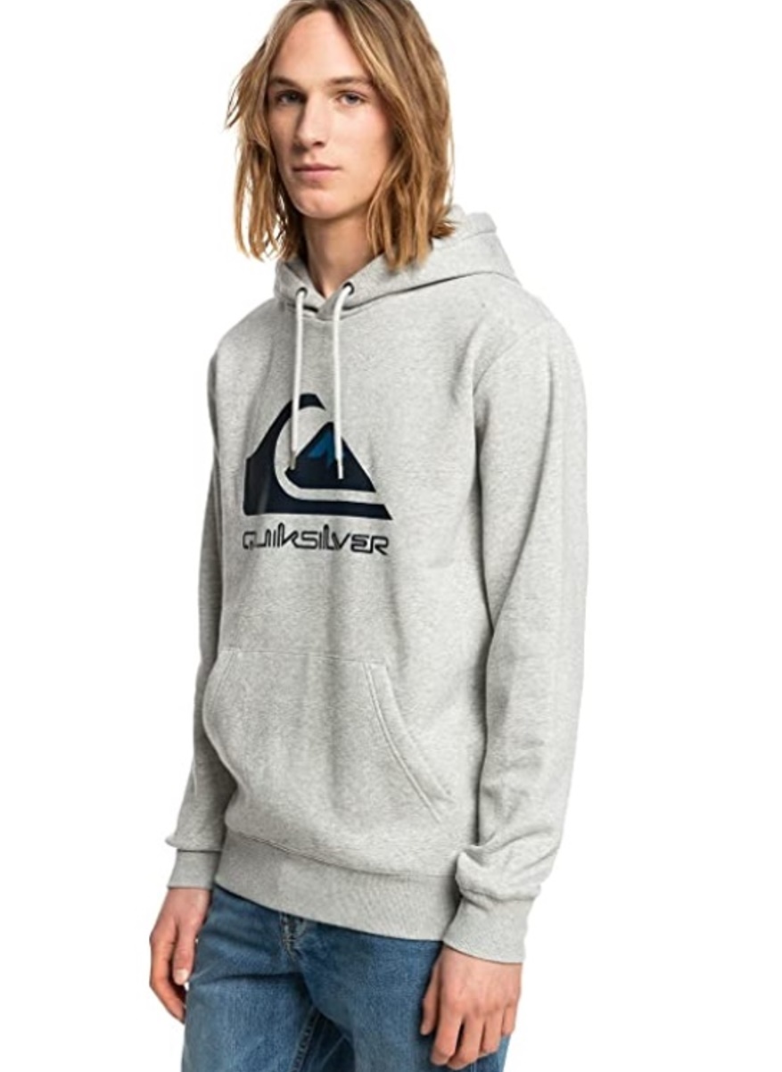 Quiksilver Hoody Big Logo grau