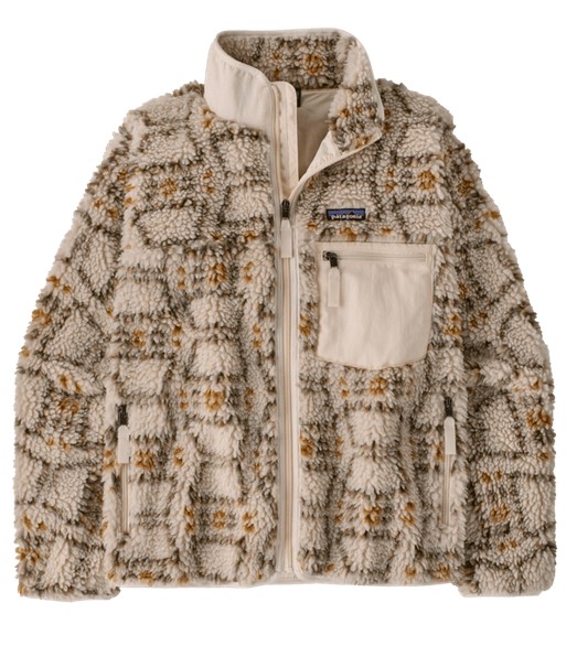 Patagonia Damen Classic Retro-X Jacke Snowshoe Hare: Natural