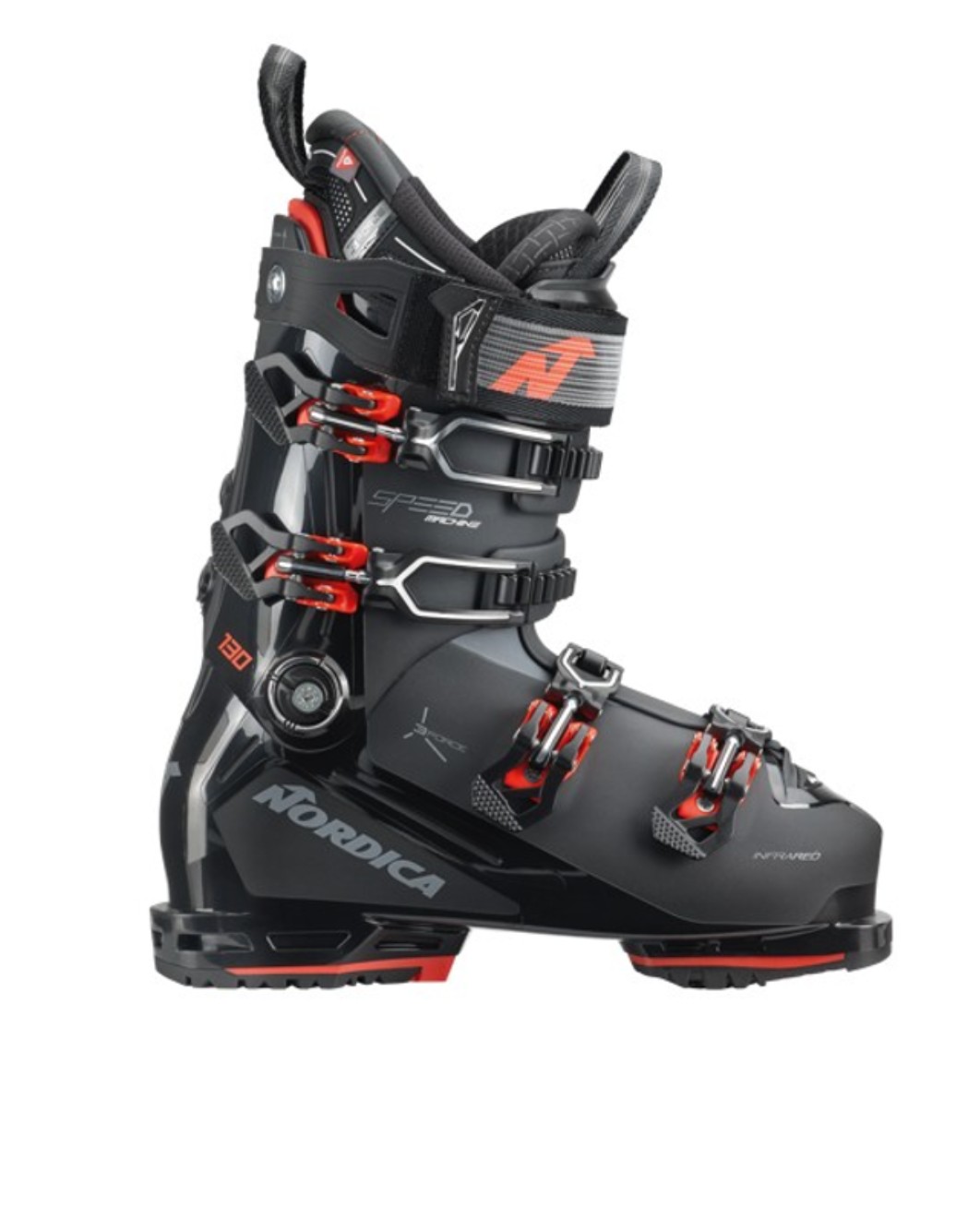 Nordica Speedmachine 3 130 Grip Walk Skischuhe Black / Red 2027