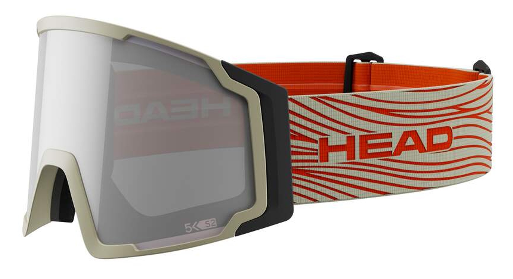 Head Schneebrille NEVES PRO 5K chrome sylvan