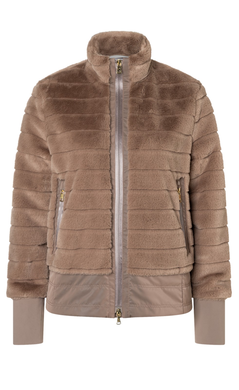 Bogner Damen Faux-Fur-Jacke VALESCA pine cone