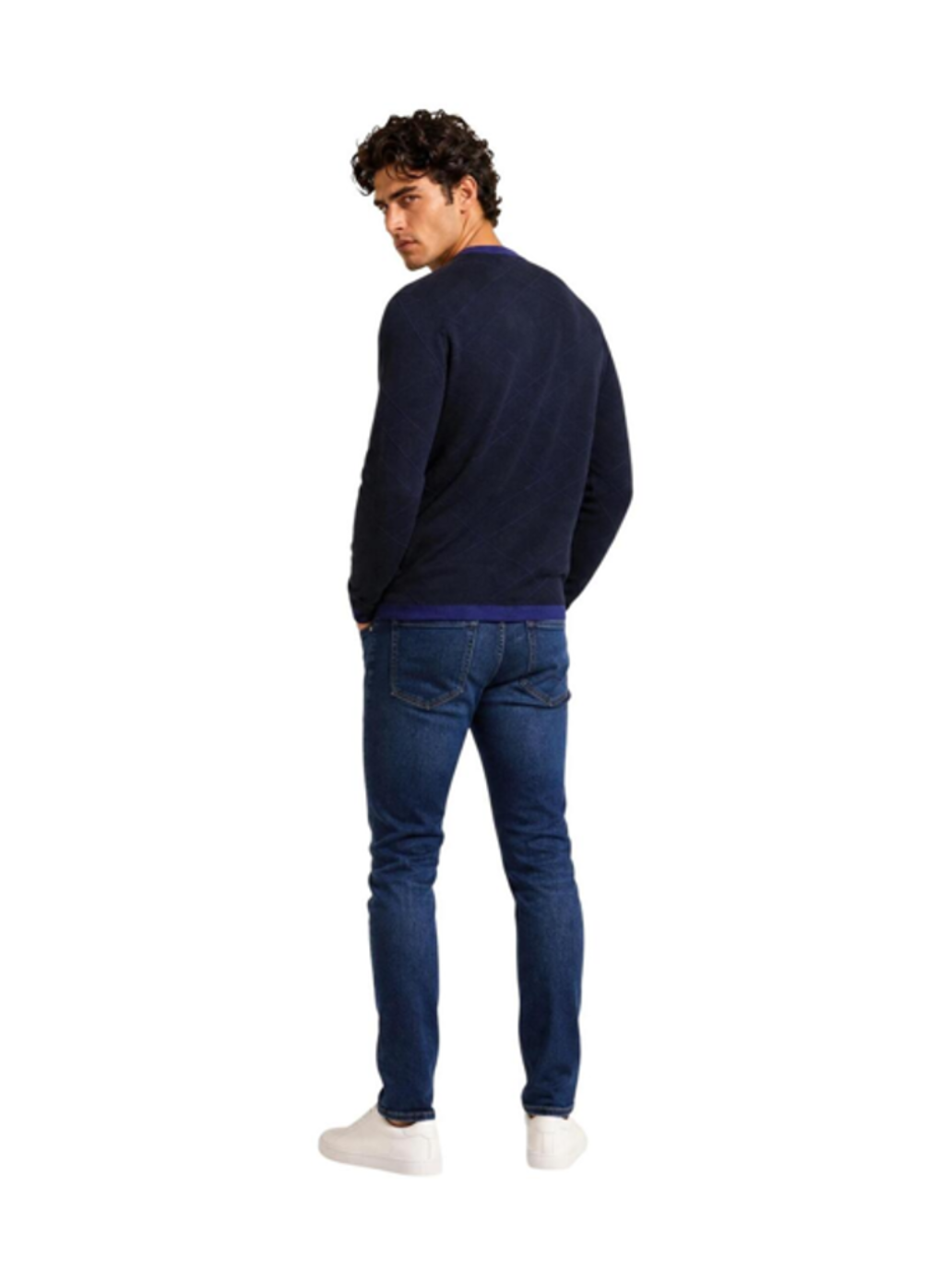 Armani Exchange Herren Pullover XM003012 AF26379 Deep Navy / Blue Depth