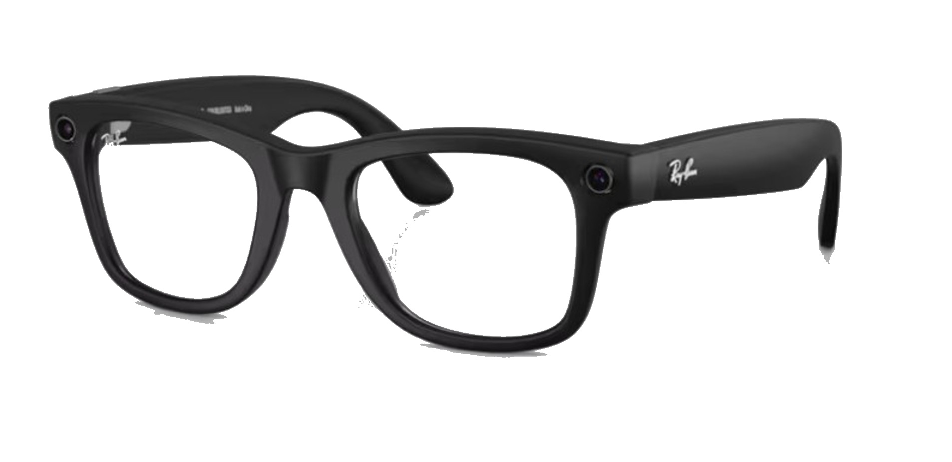 Ray Ban META Sonnenbrille Wayfarer matt Schwarz