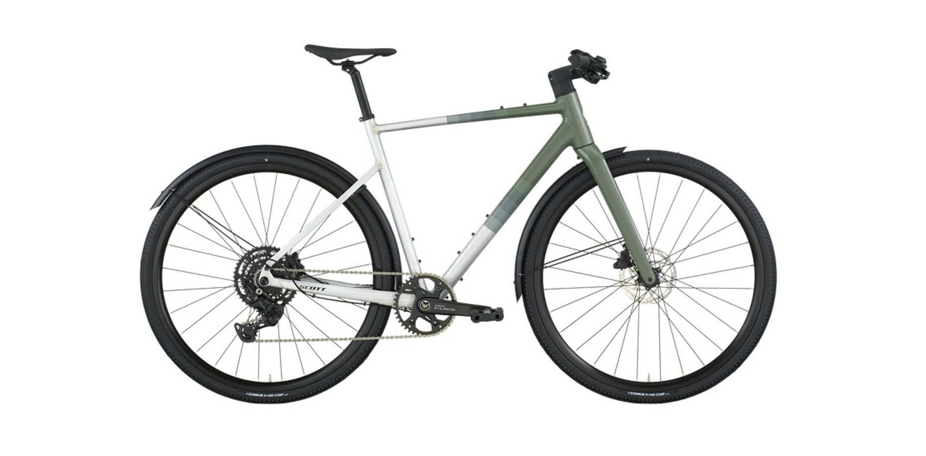 Scott Gravel Bike Metrix 30 EQ Silver Green 2026