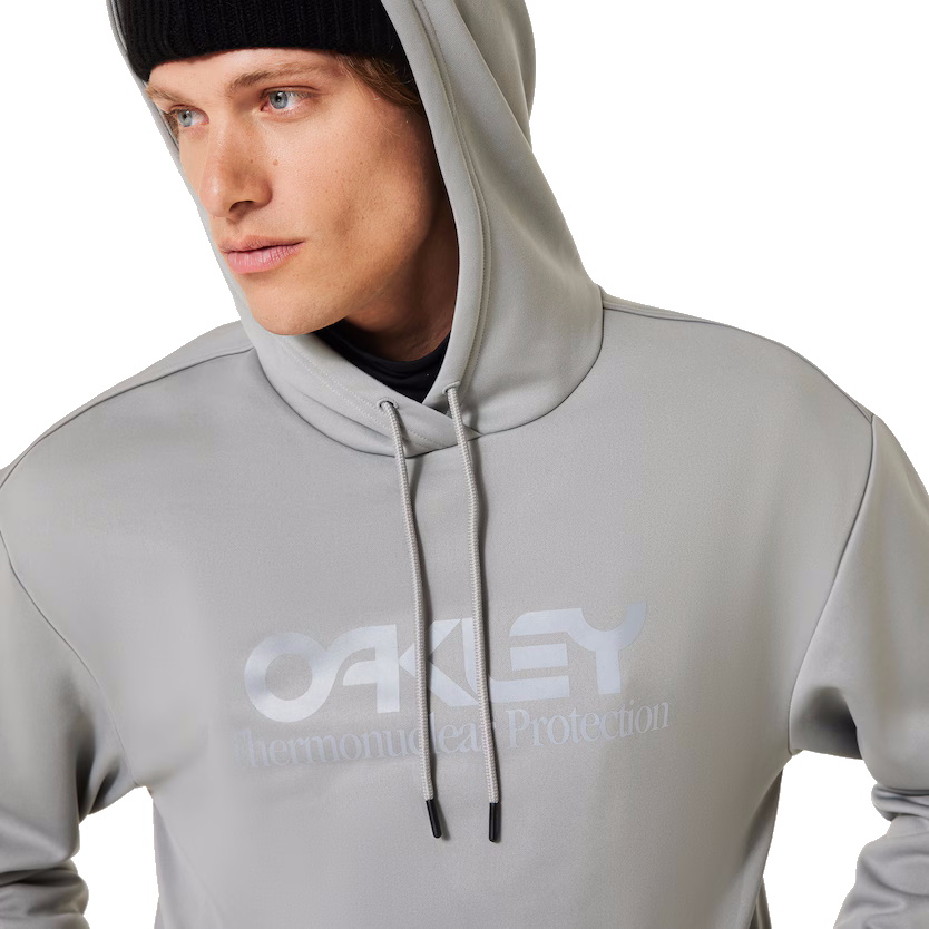 Oakley Herren Rider long 2.0 Hoodie Zement