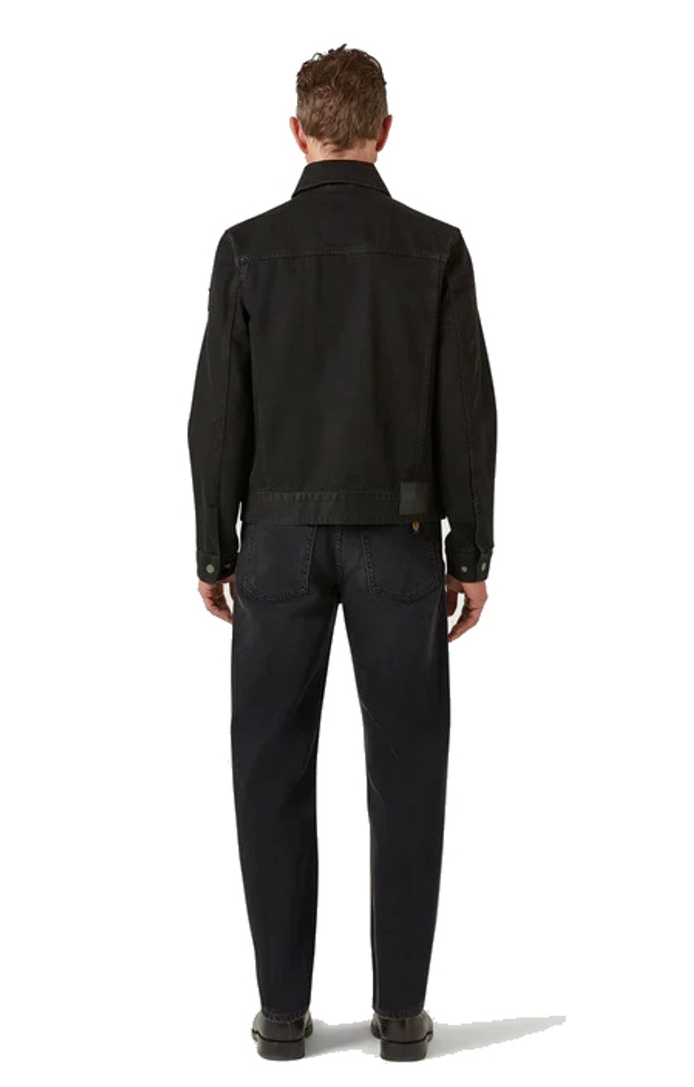 Belstaff Herren Jeansjacke PISTON Truckerjacke Schwarz