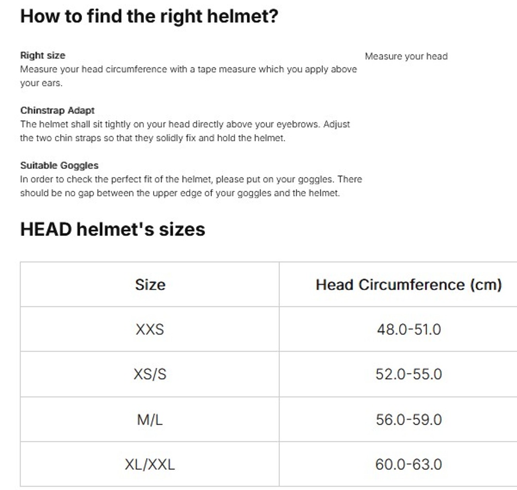 Head Wintersporthelm Radar Photo Skihelm mit Visier Black