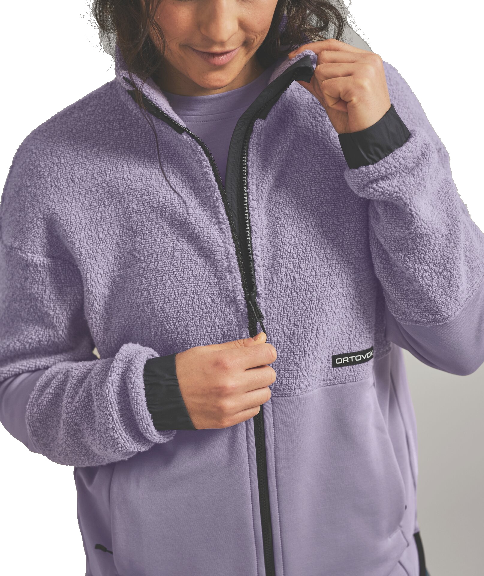 Ortovox Damen FLEECE TEDDY JACKET lush lavender
