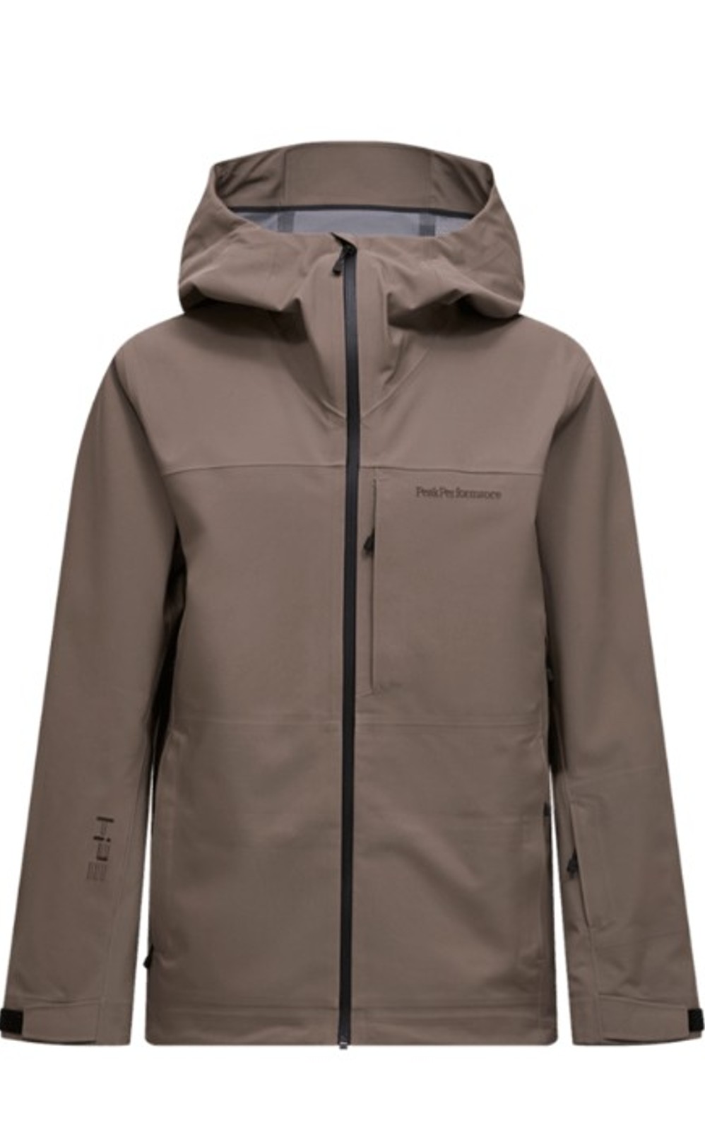 Peak Performance Herren Skijacke Maroon HIPE® 3L Shell Terrain Tan