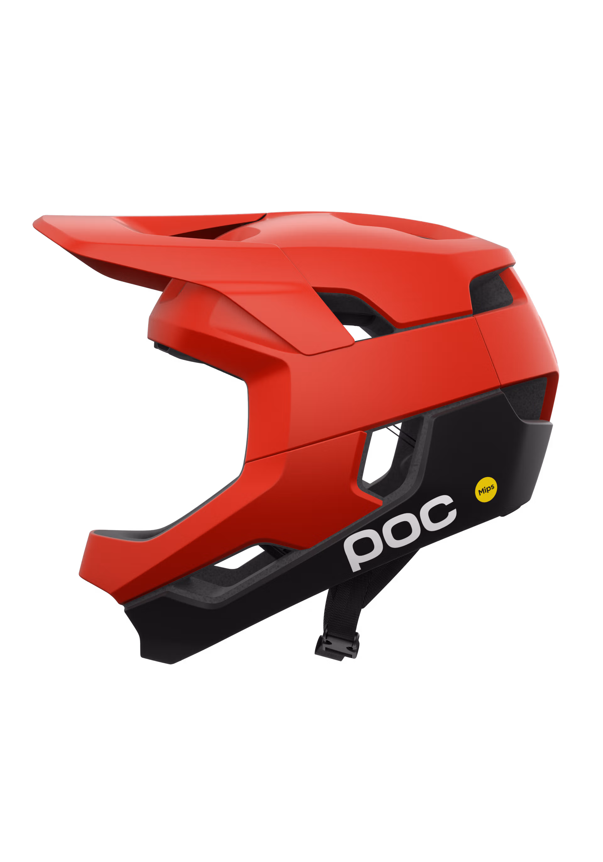 POC Fullfacehelm Otocon Race MIPS Prismane Red Matt