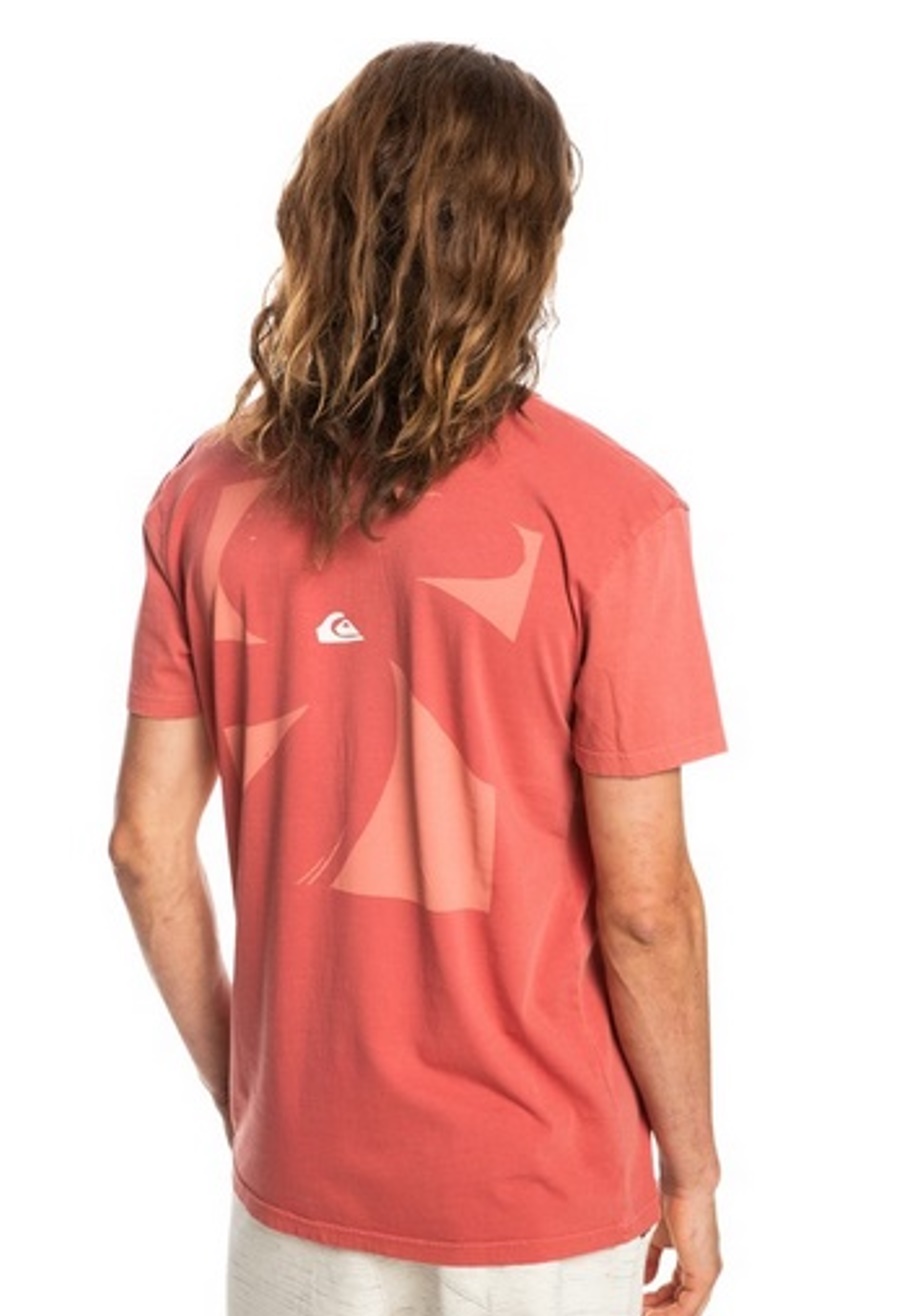Quiksilver Herren T-Shirt Big Island rot
