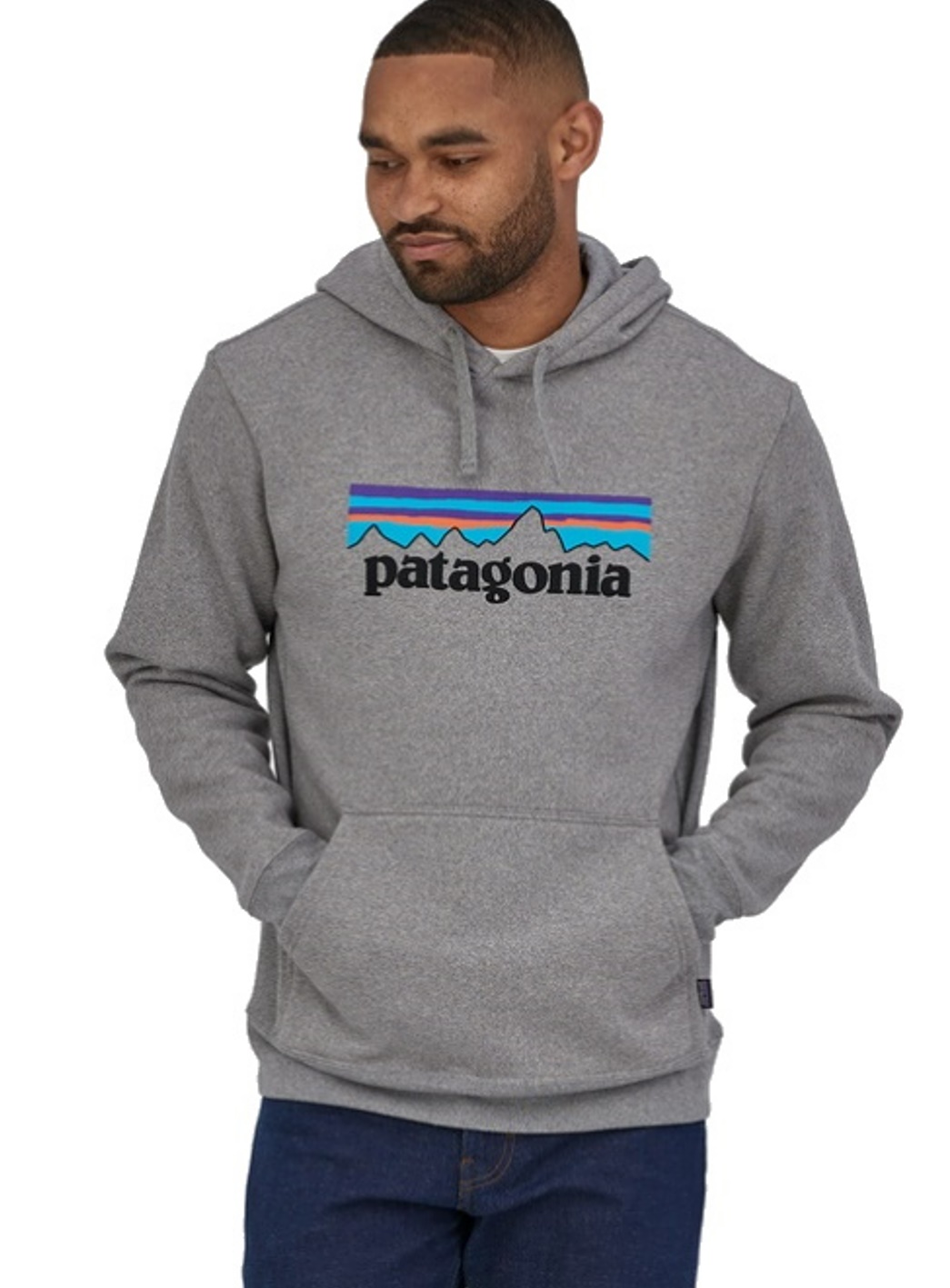 Patagonia Logo Hoody Uprisal Gravel Heather