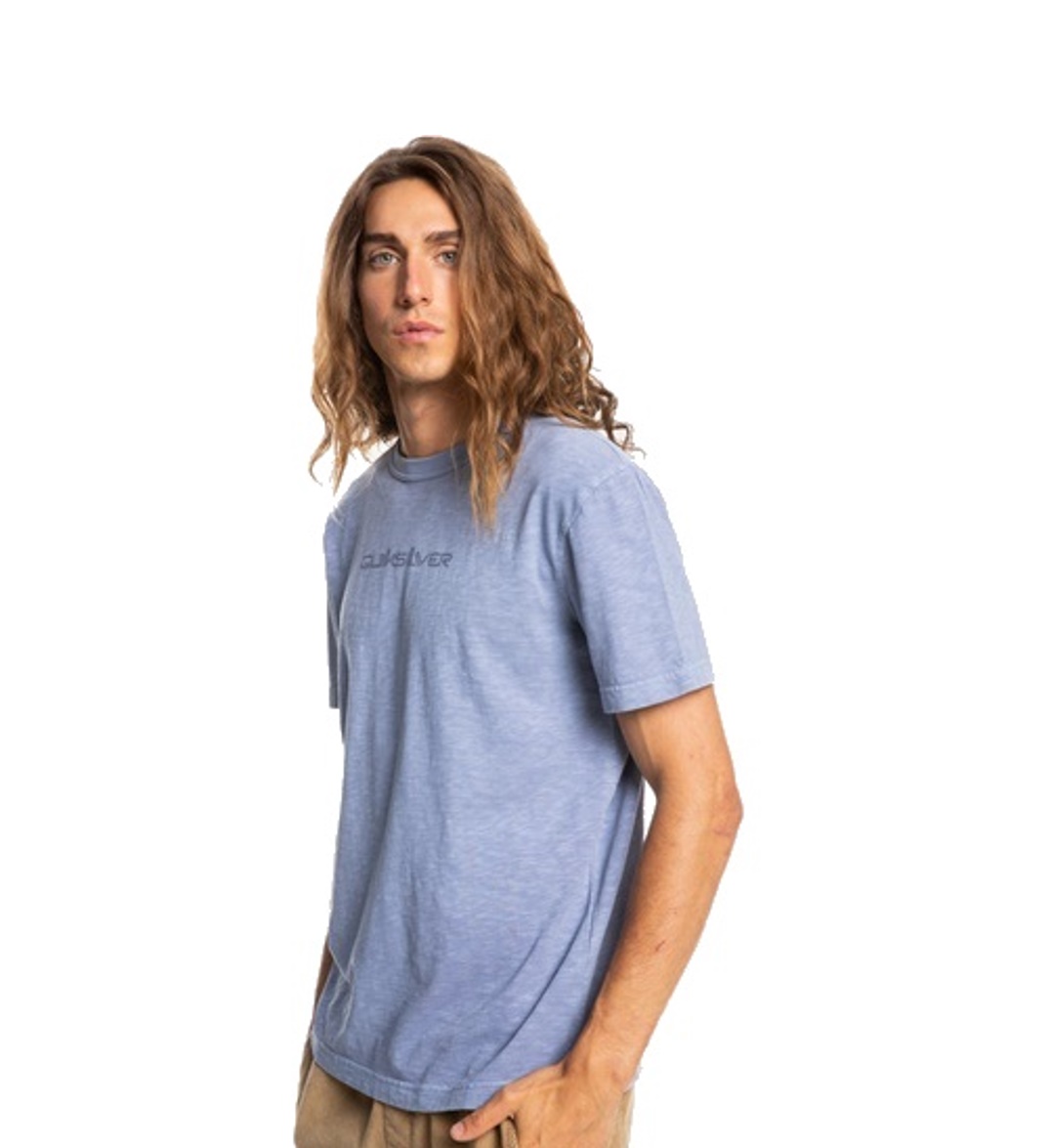 Quiksilver T-Shirt Natural Dye blau