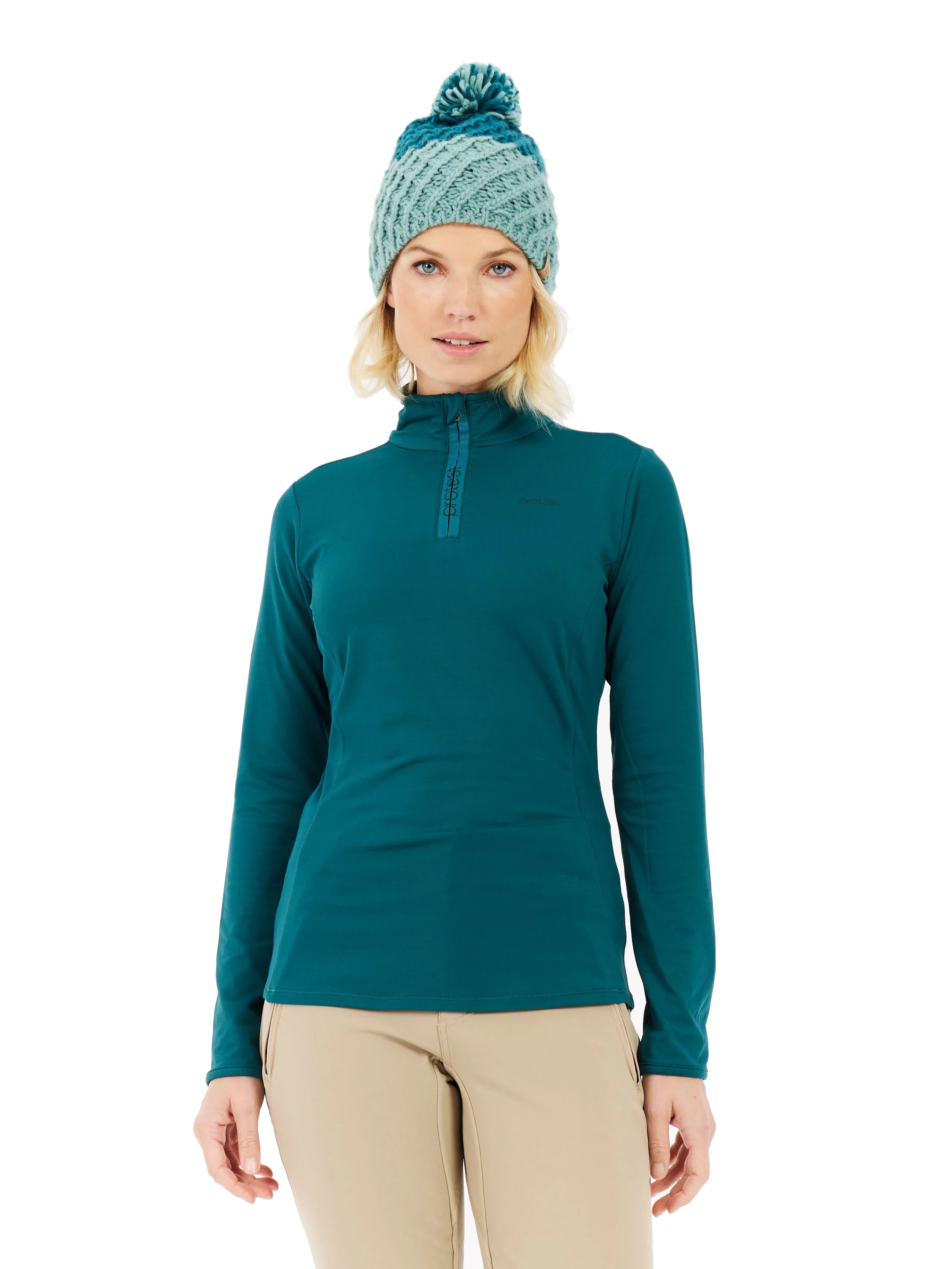 Protest Damen Funktionslayer REFABRIZ Rainstorm Blue