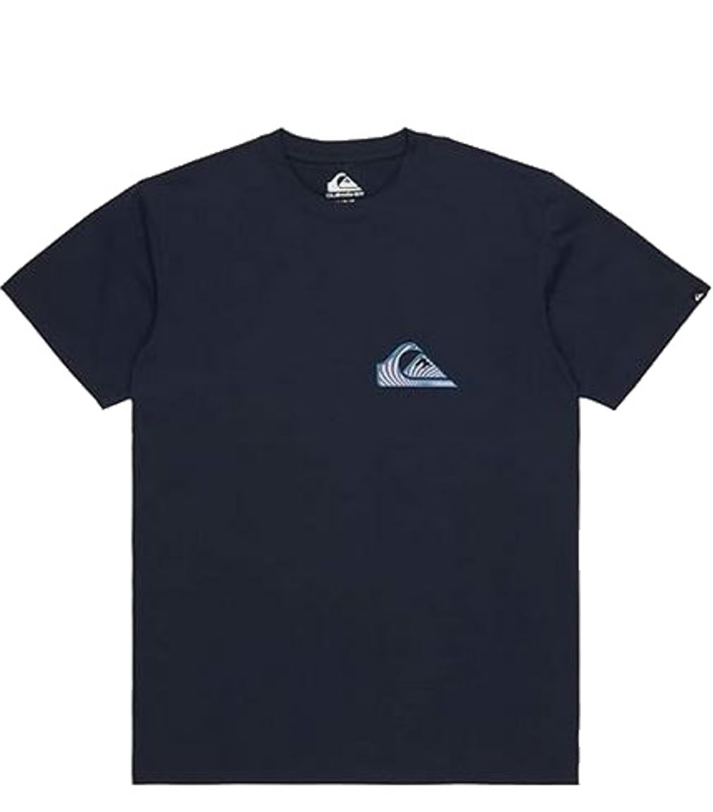 Quiksilver T-Shirt Window Pane Navy