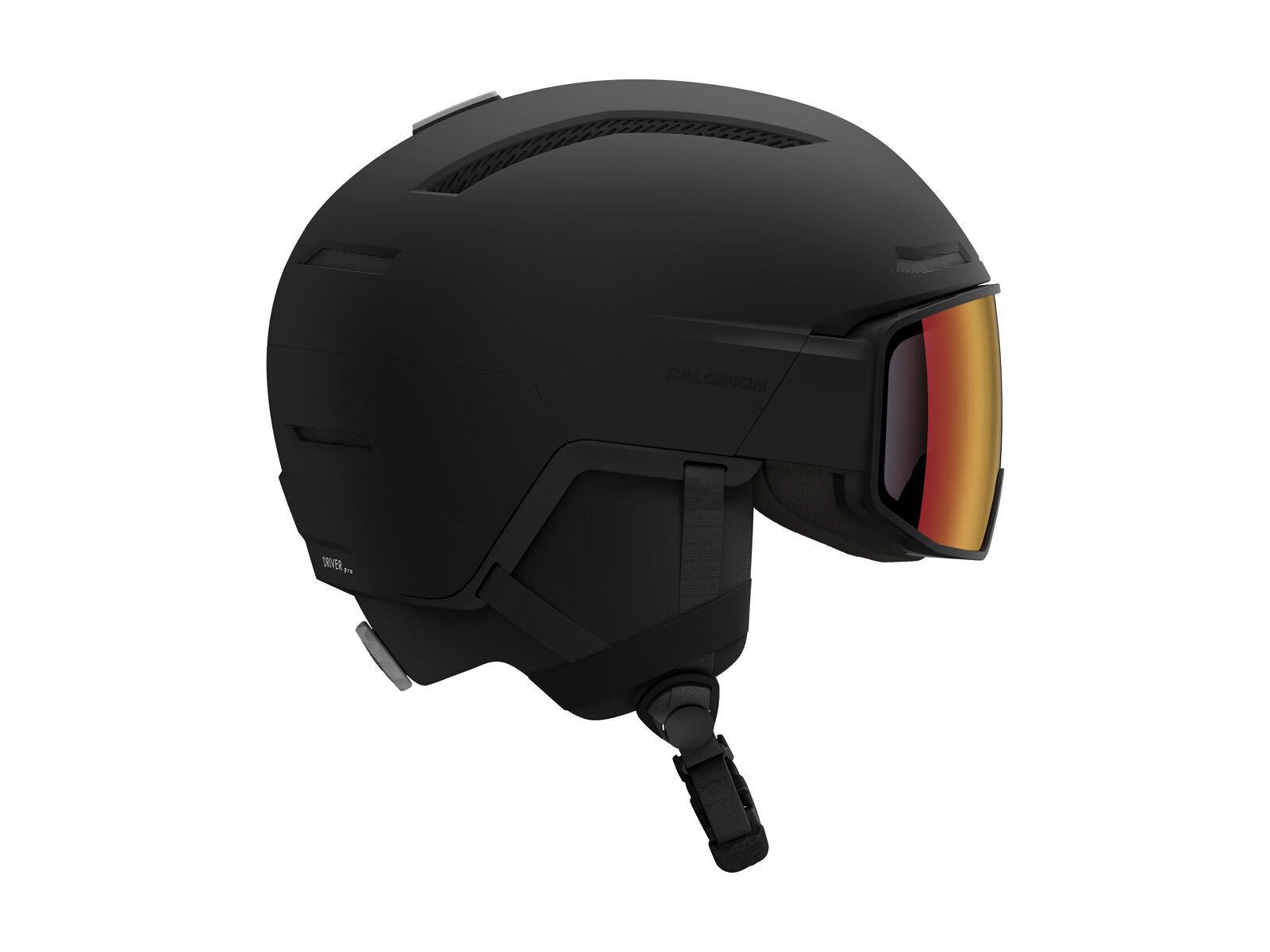 Salomon Visierhelm Driver Pro MIPS Sigma Photo Poppy Red / black