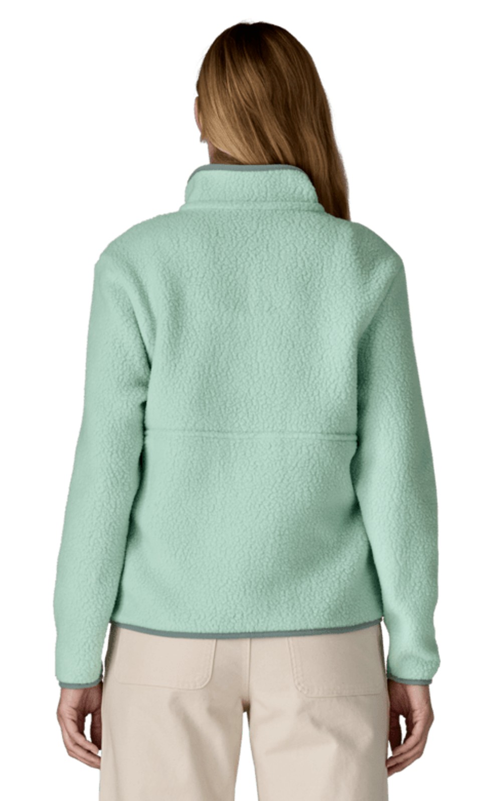 Patagonia Damen Fleece Retro Pile Marsupial Thin Ice