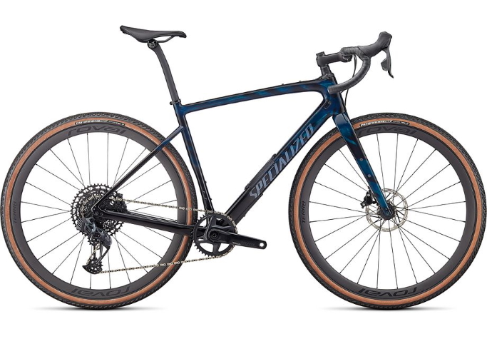 SPECIALIZED DIVERGE EXPERT CARBON Gloss Teal Tint/Carbon/Limestone/Wild 22