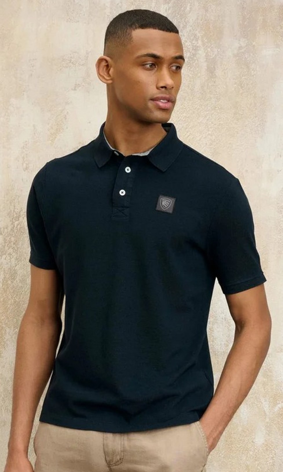 Blauer USA Herren Polo Shirt ALBANS navy