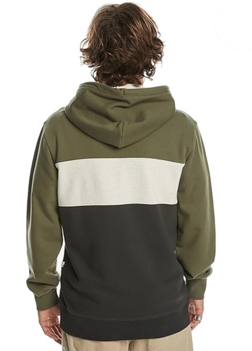 Quiksilver Kapuzenpullover Emboss Block Hoody olive