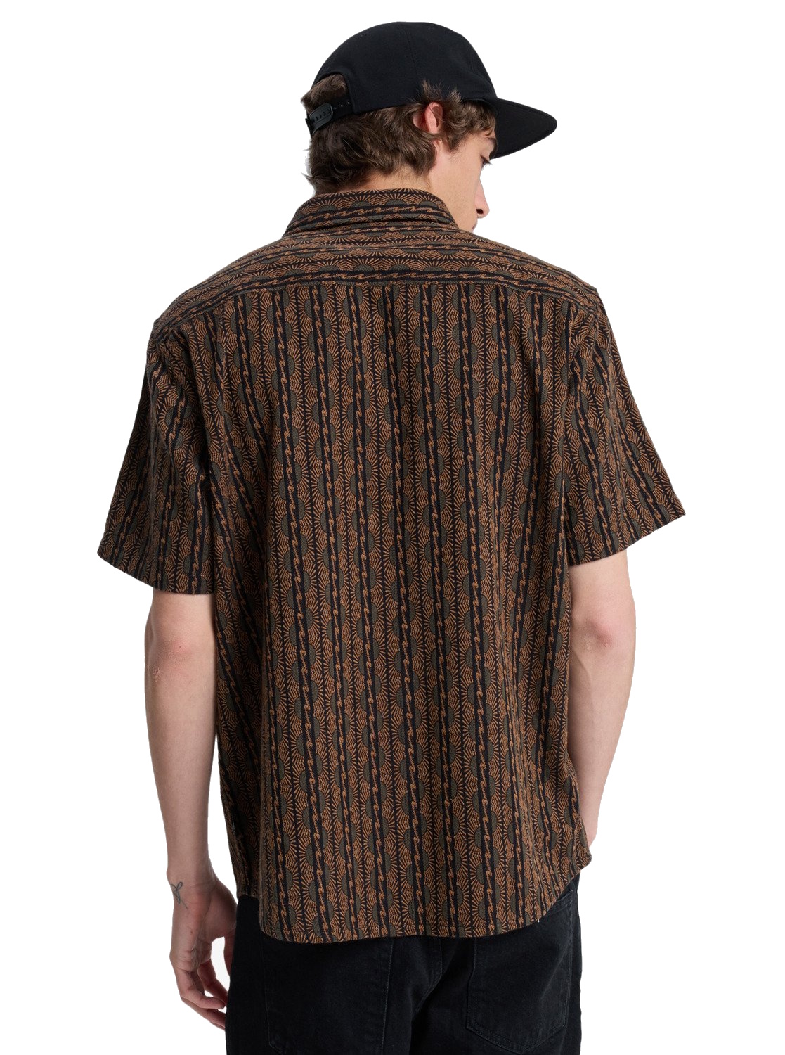 Quiksilver Kurzarm Hemd Horizons Black