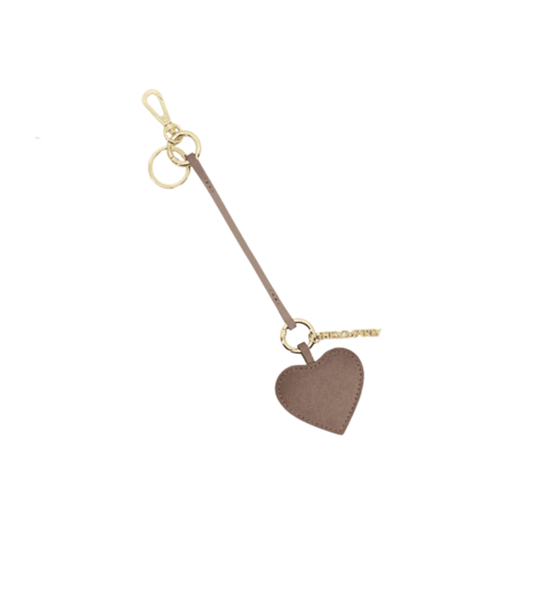 Hey Marly Heart Charm Schlüsselanhänger Mocha