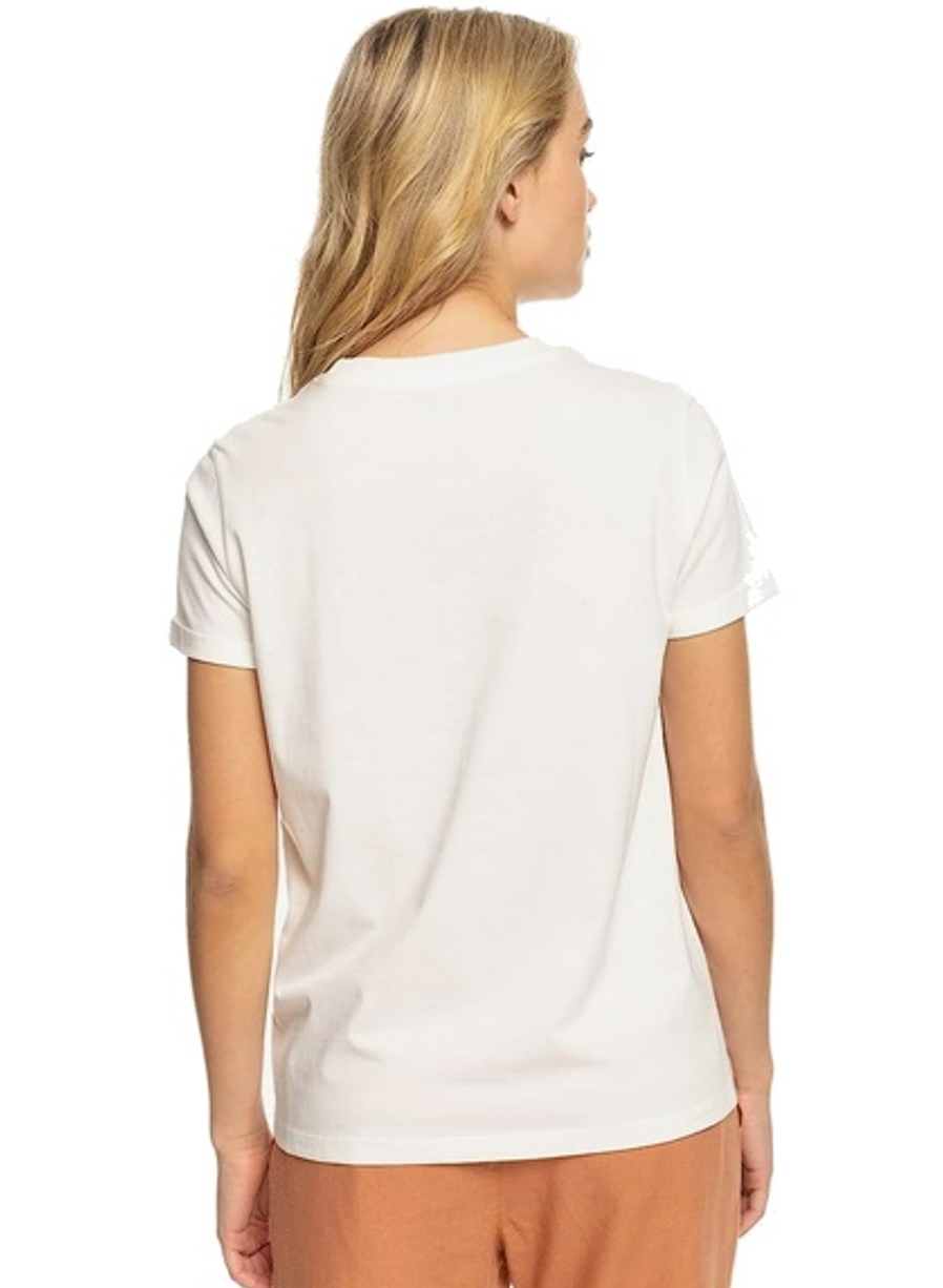 Roxy Damen T-Shirt Noon Ocean Tee weiß