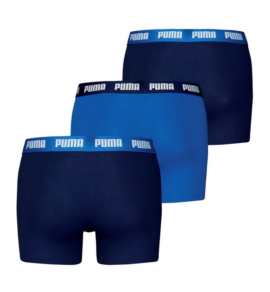 Puma Herren Boxershorts 3er Pack True Blue Combo
