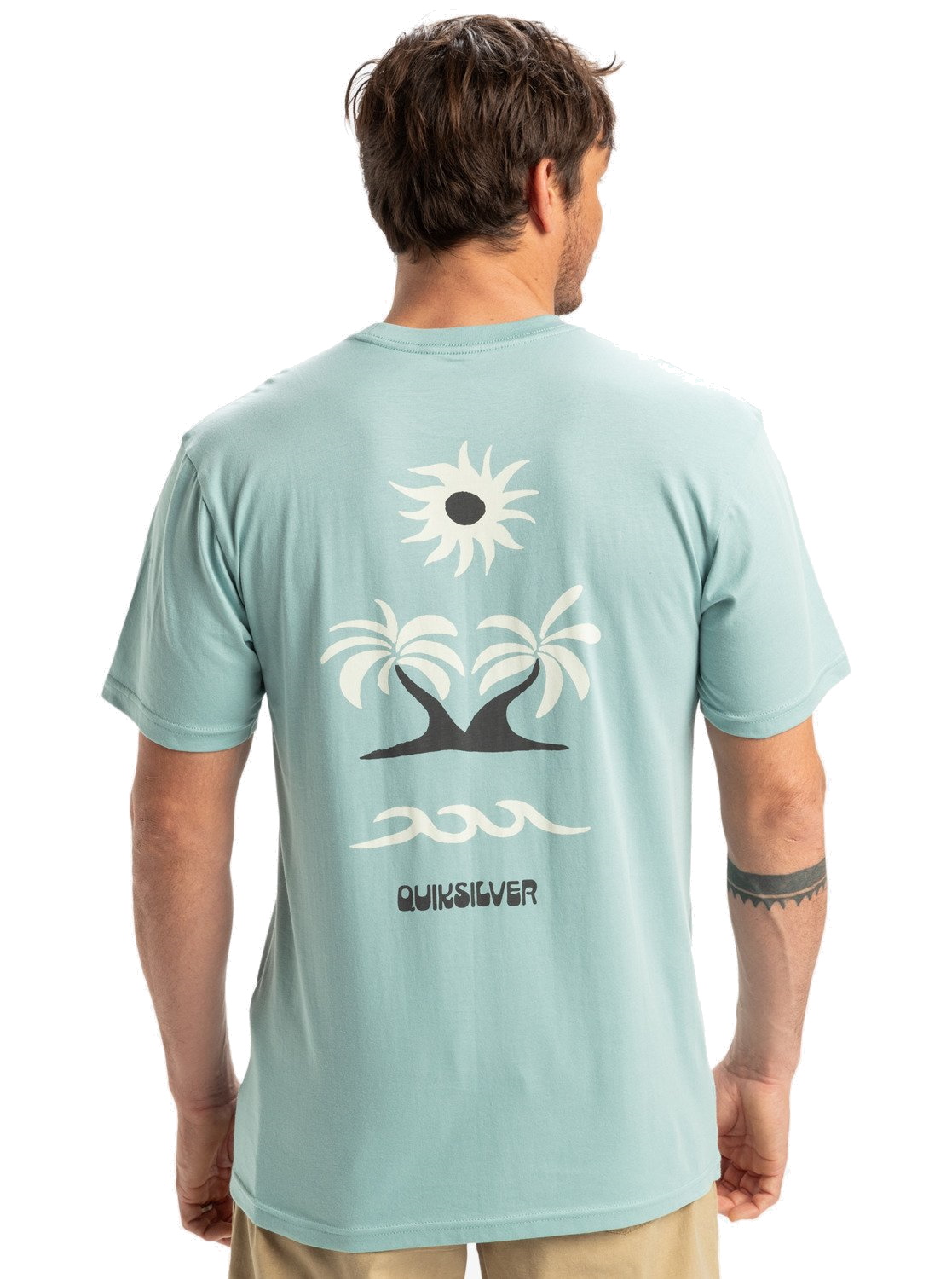 Quiksilver T-Shirt Evo Road Aquifer