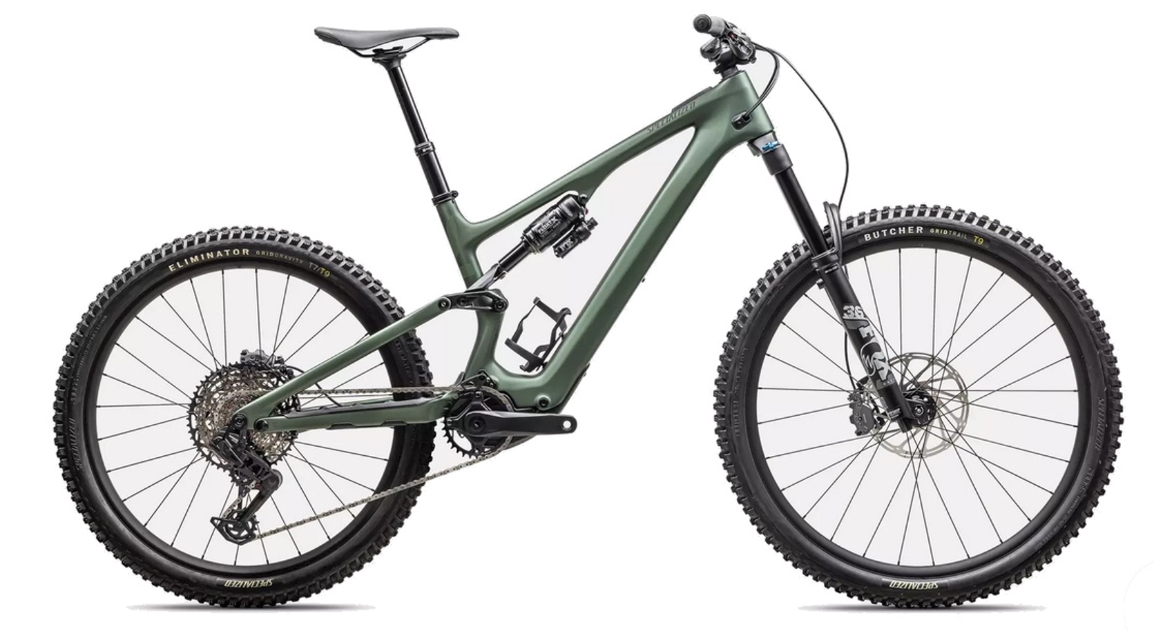 Specialized Turbo Levo SL2 Comp Carbon Mountainbike Cypress Metallic / Dark Mose Green 2025