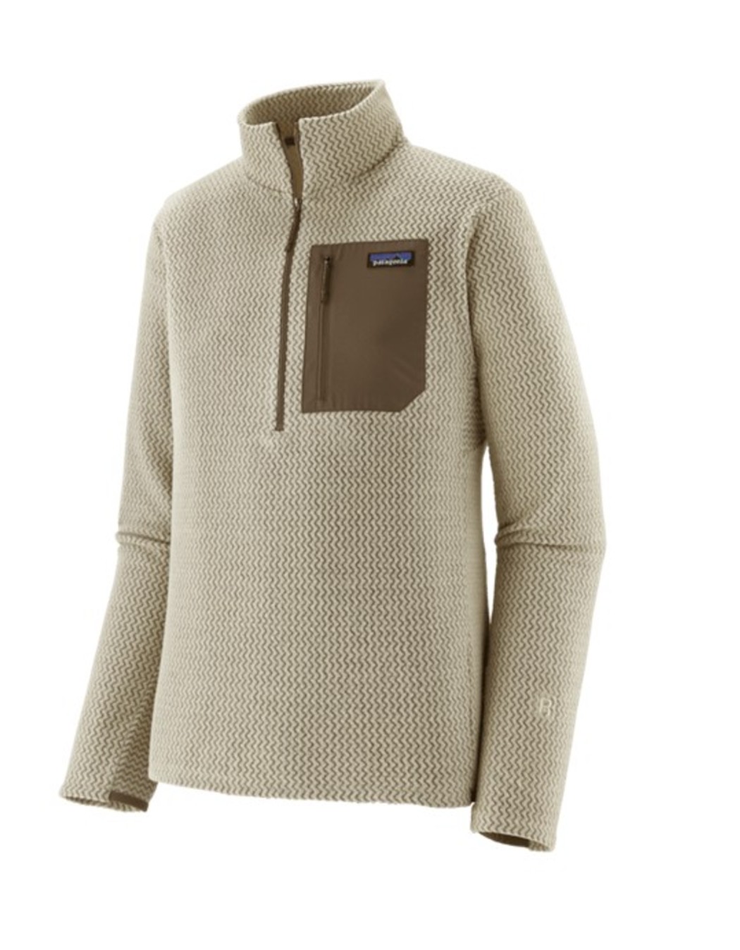 Patagonia Herren Fleece R1 Air Zip Neck Pelican