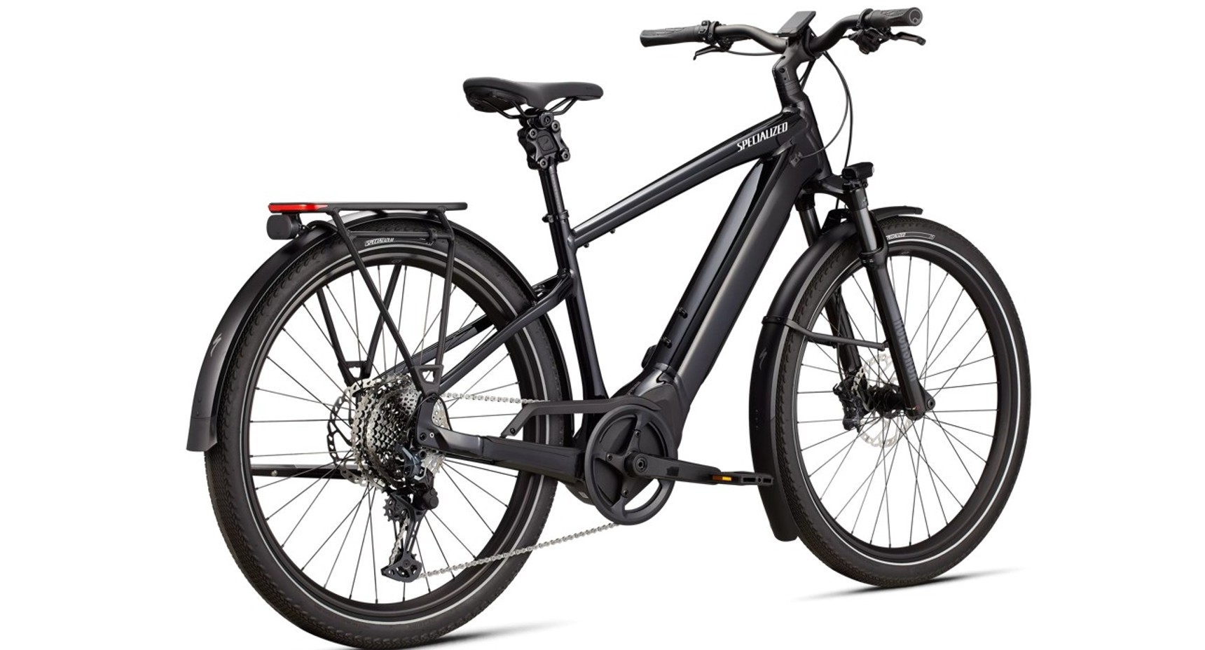 Specialized E-City Bike Turbo Vado 5.0 Gloss Castblack / Satin Silver Refelctive 2026