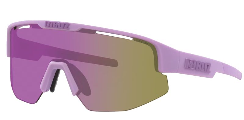 Bliz Sportbrille Matrix SMALL matt violett/ brown mirror purple 