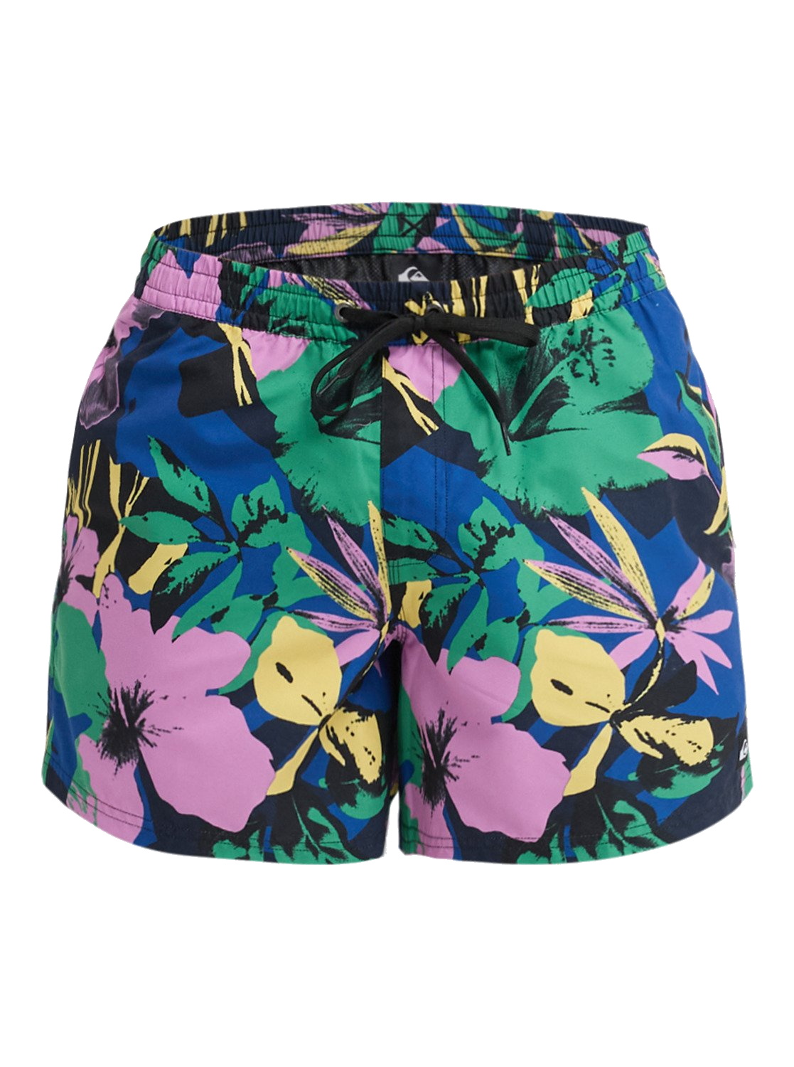 Quiksilver Badeshorts Everyday Printed Volley 15" Schwimmshorts Dark Navy Interact Floral