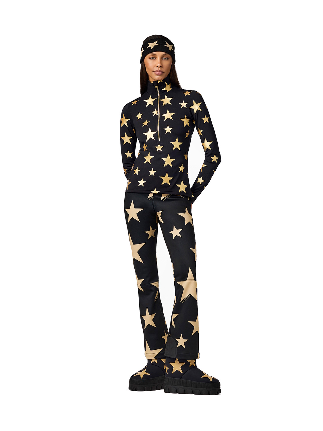 Goldbergh Skiunterzieher HIKARI Black/Gold
