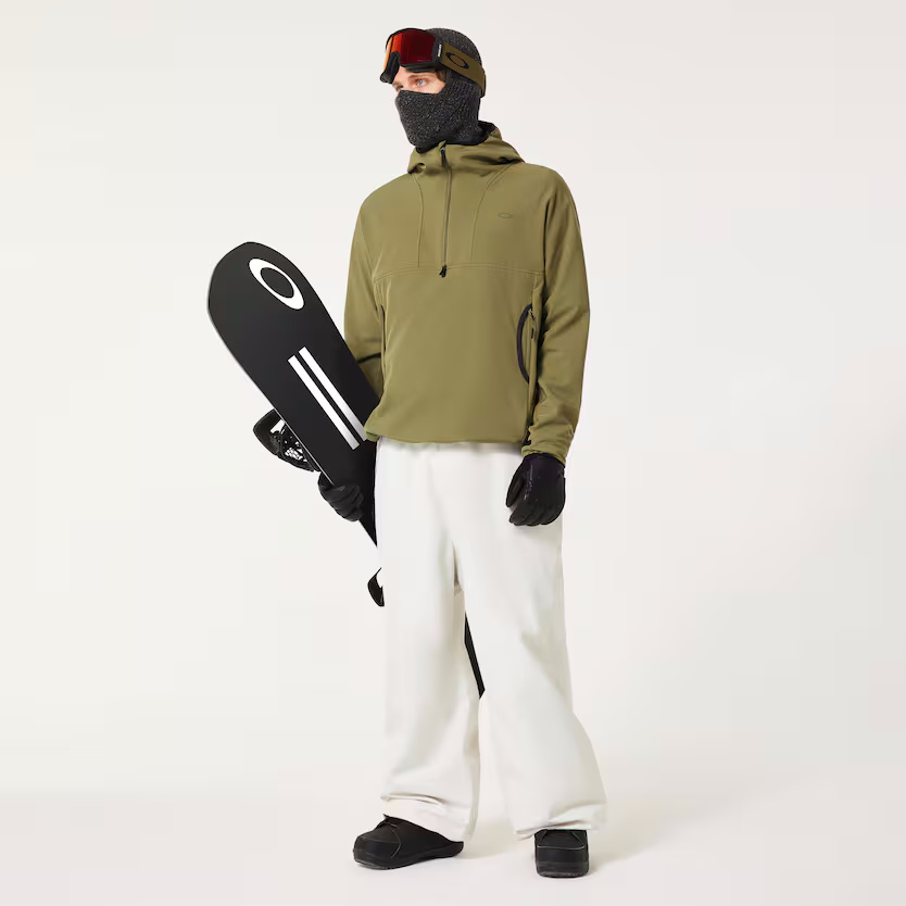 Oakley Herren Wintertide Softshell Hoodie Army grün