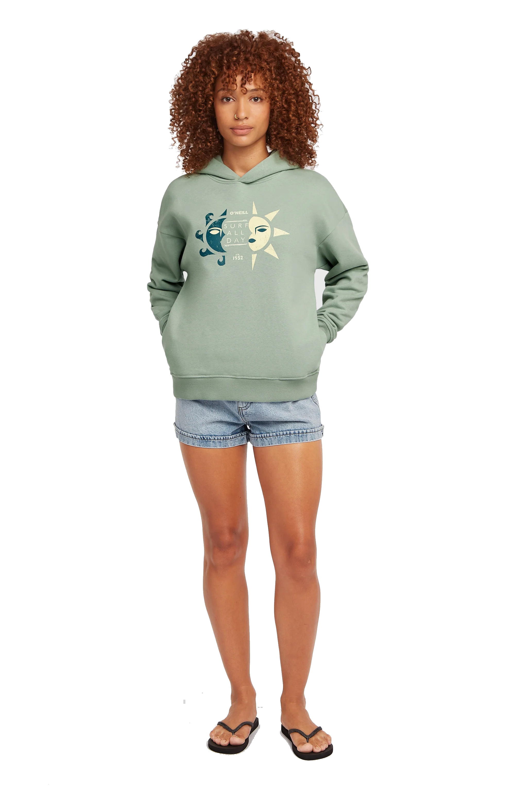 O'Neill Damen Hoodie Summer Must-Have Marble Arch