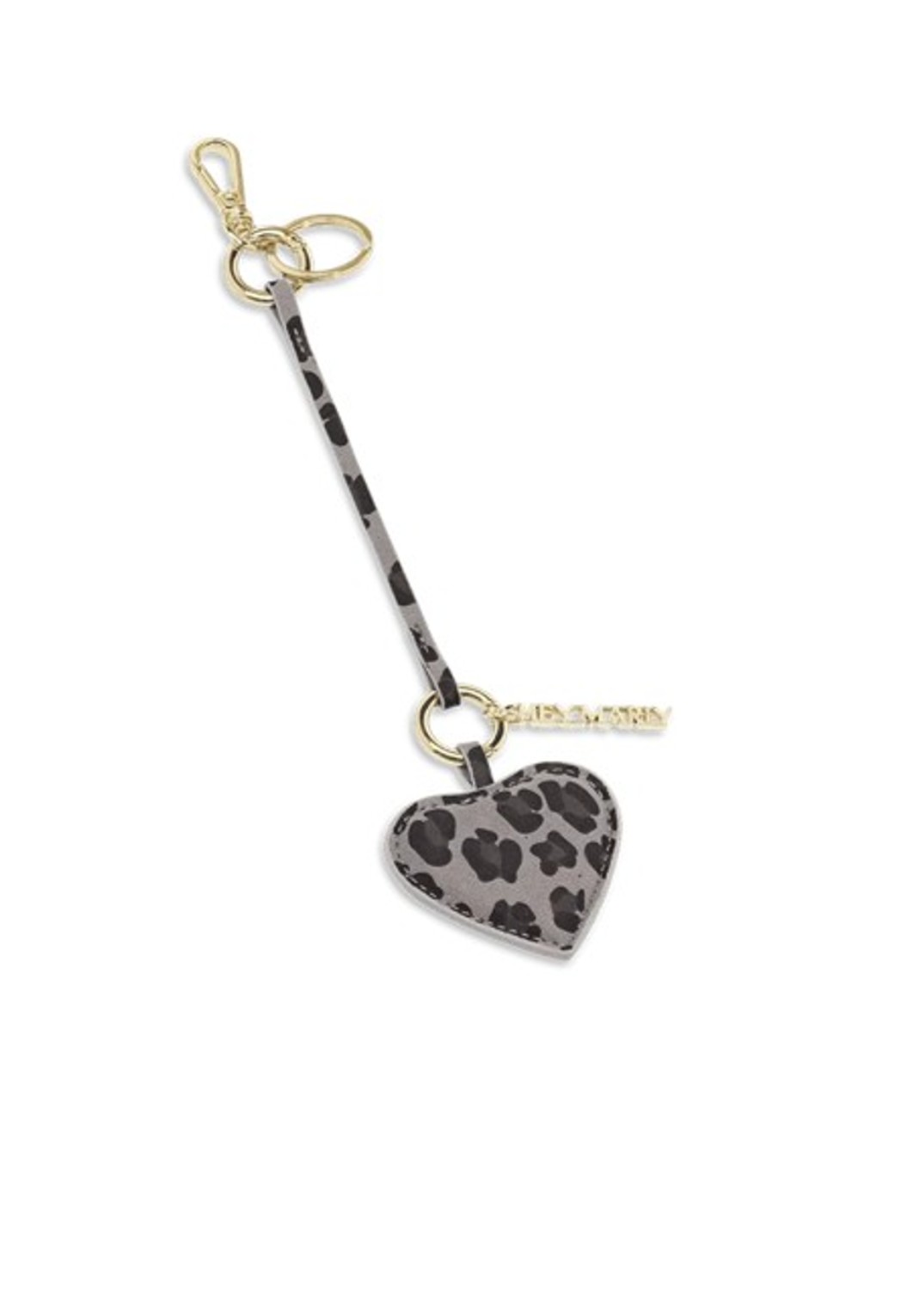 Hey Marly Heart Charm Schlüsselanhänger Leo Grey