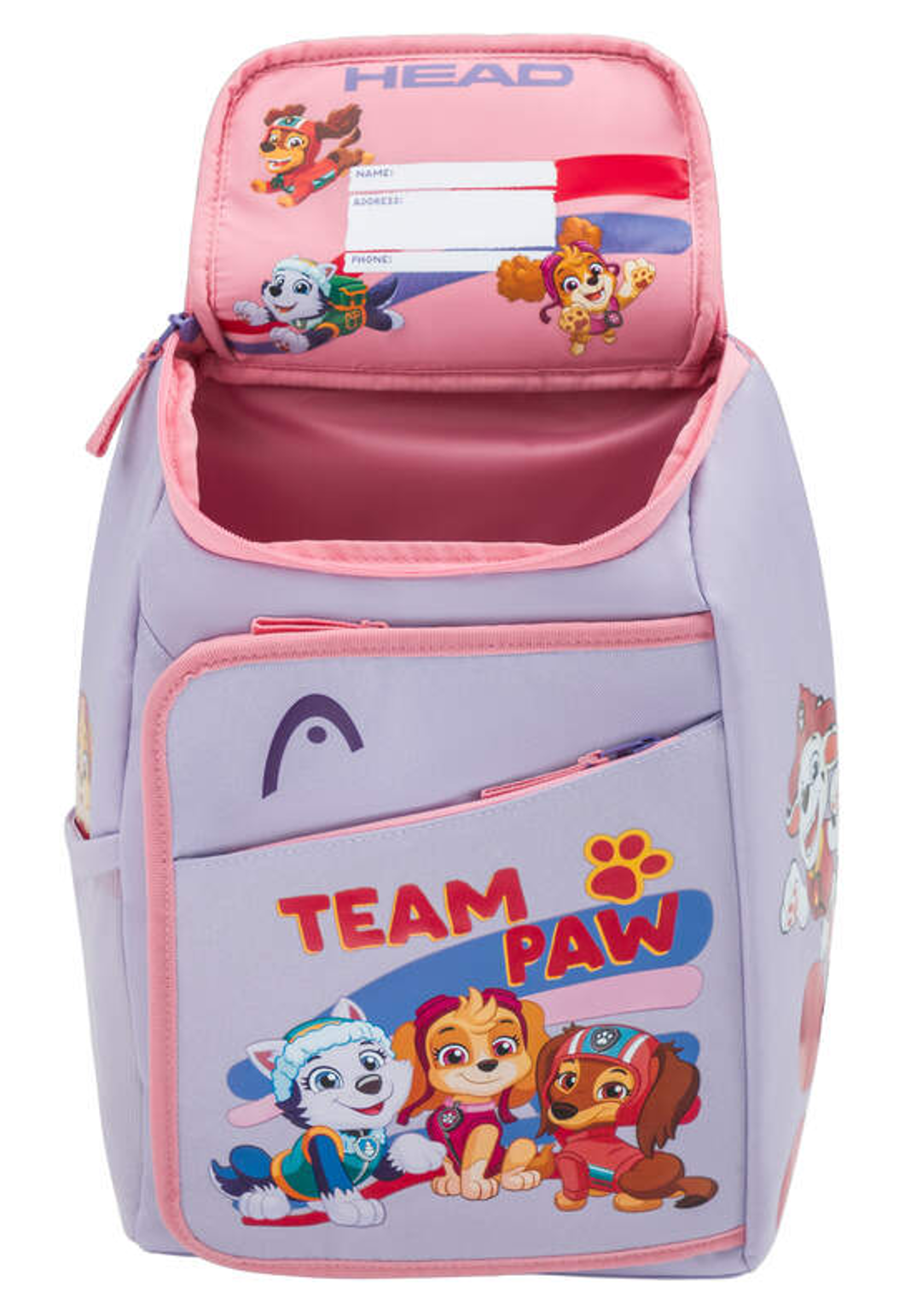 Head Kinder Sportrucksack Kids Paw Patrol Backpack Purple