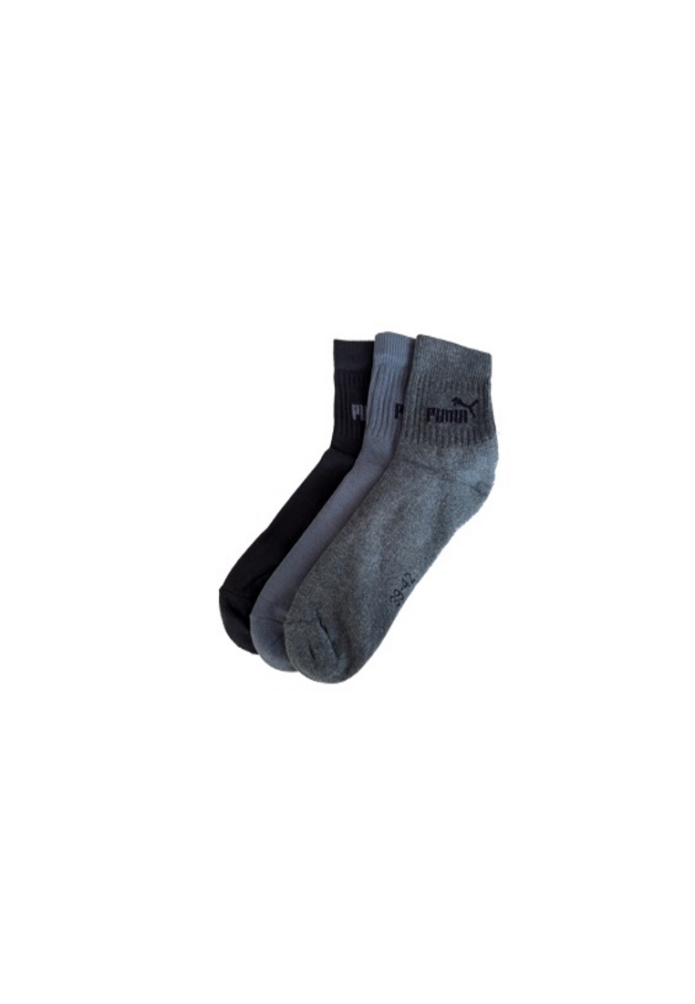 Puma ELEMENTS Short Crew Sportsocken 3-Pack Denim Blue