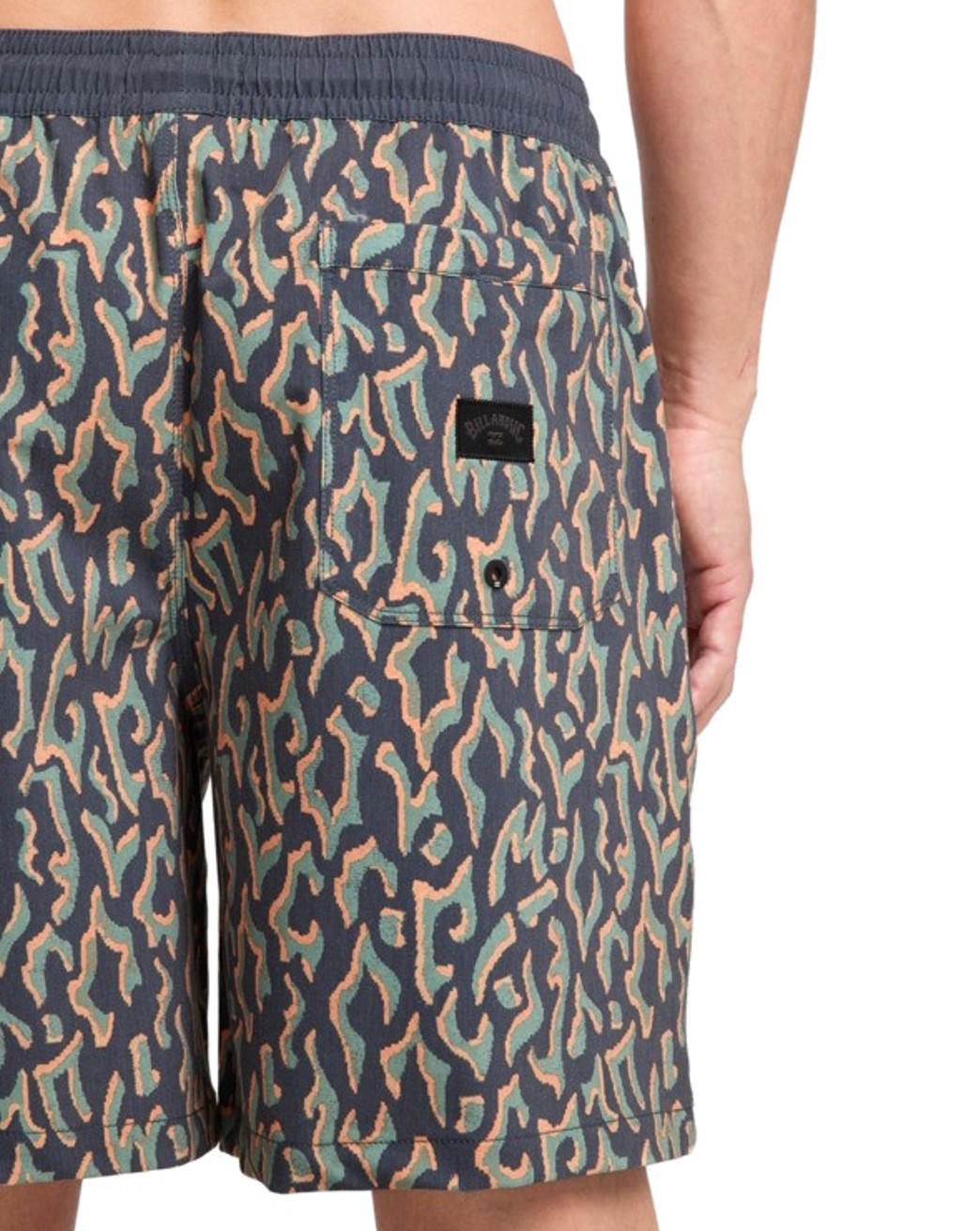 Billabong Badeshorts Wasted Times Layback Charcoal Grey