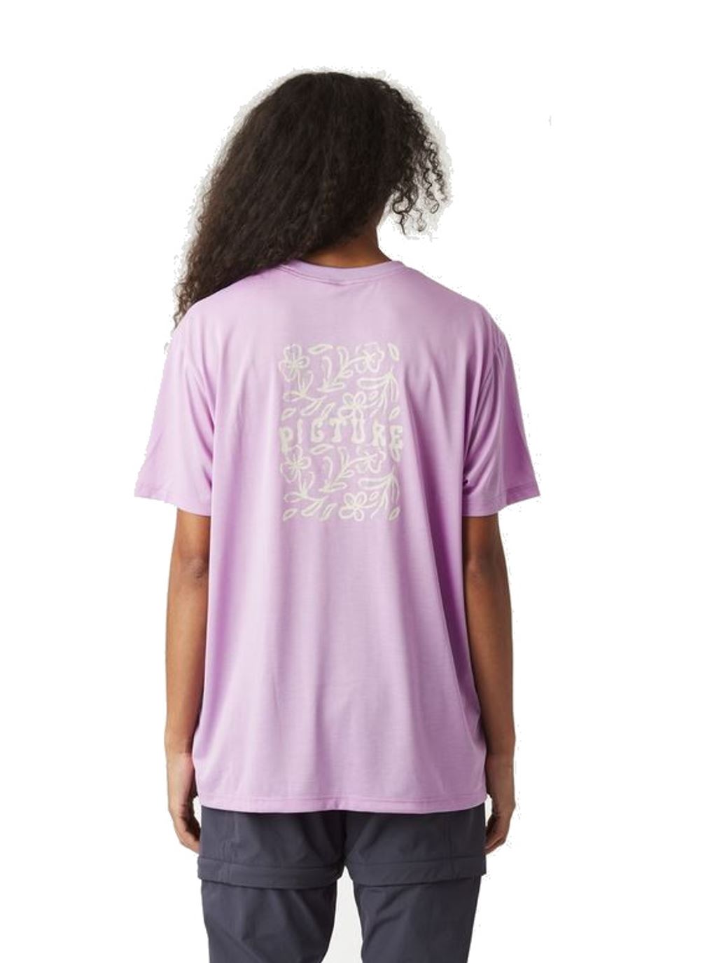 Picture Damen T-Shirt Elhm Tech Tee Sheer Lilac