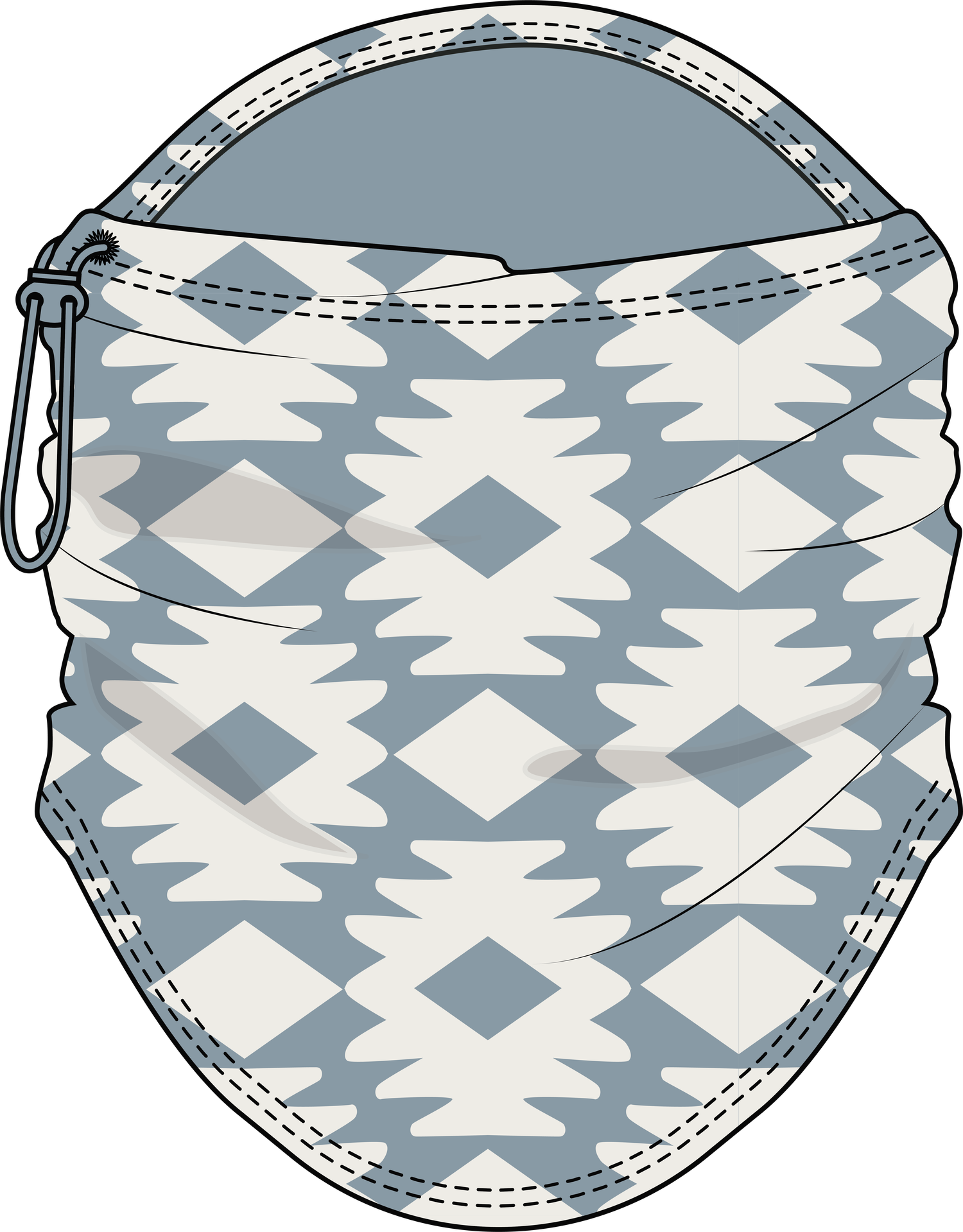 Brunotti Damen KOBBO Schlauchschal Pale Blue