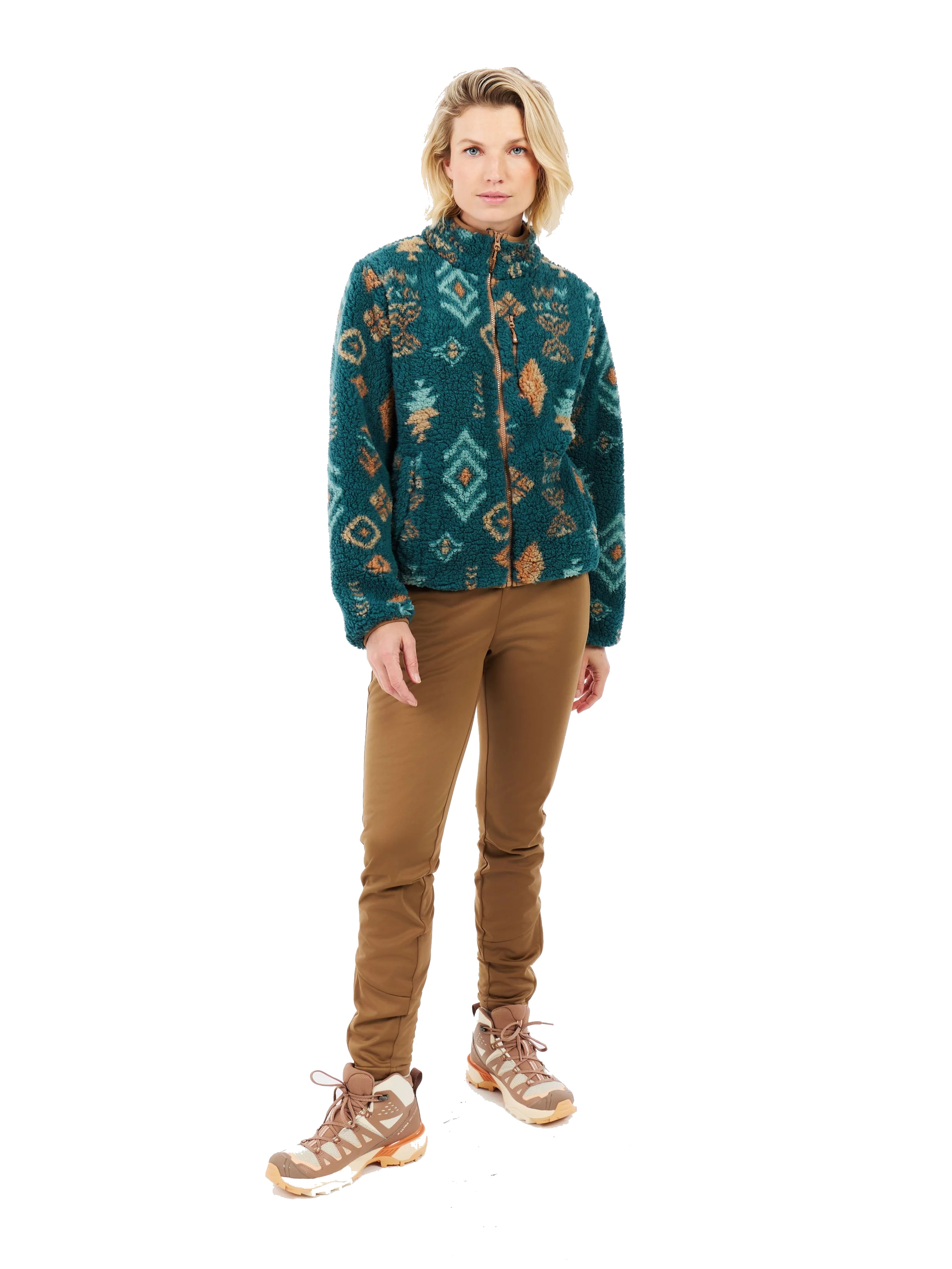 Protest Damen Fleecejacke PRTAdele Rainstorm Blue