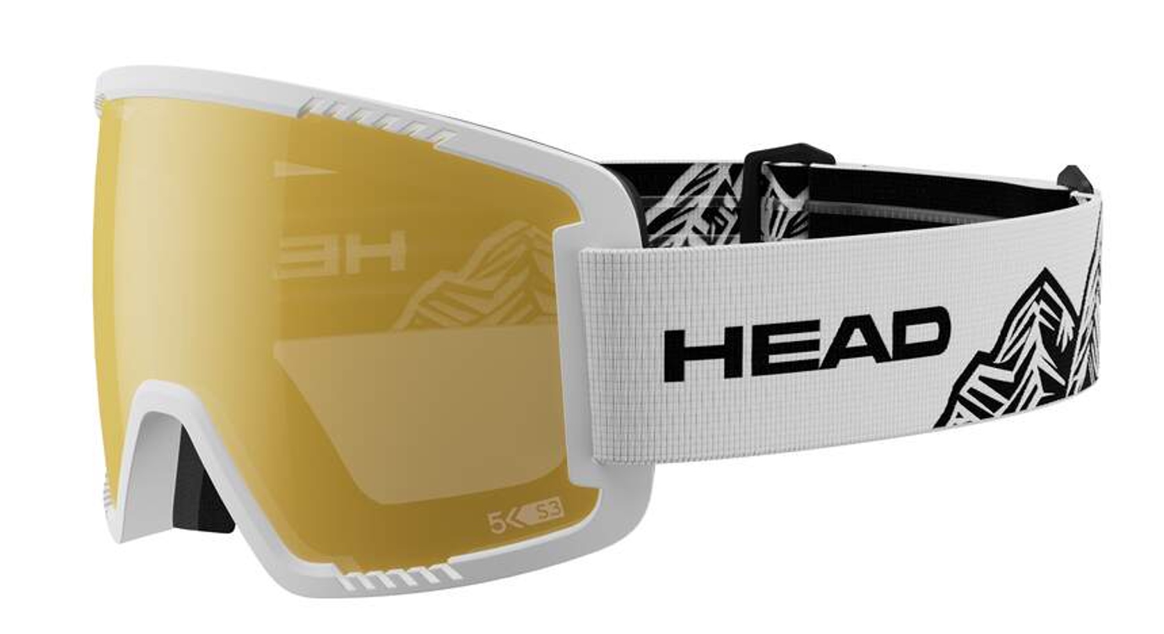 Head Schneebrille CONTEX PRO 5K gold white