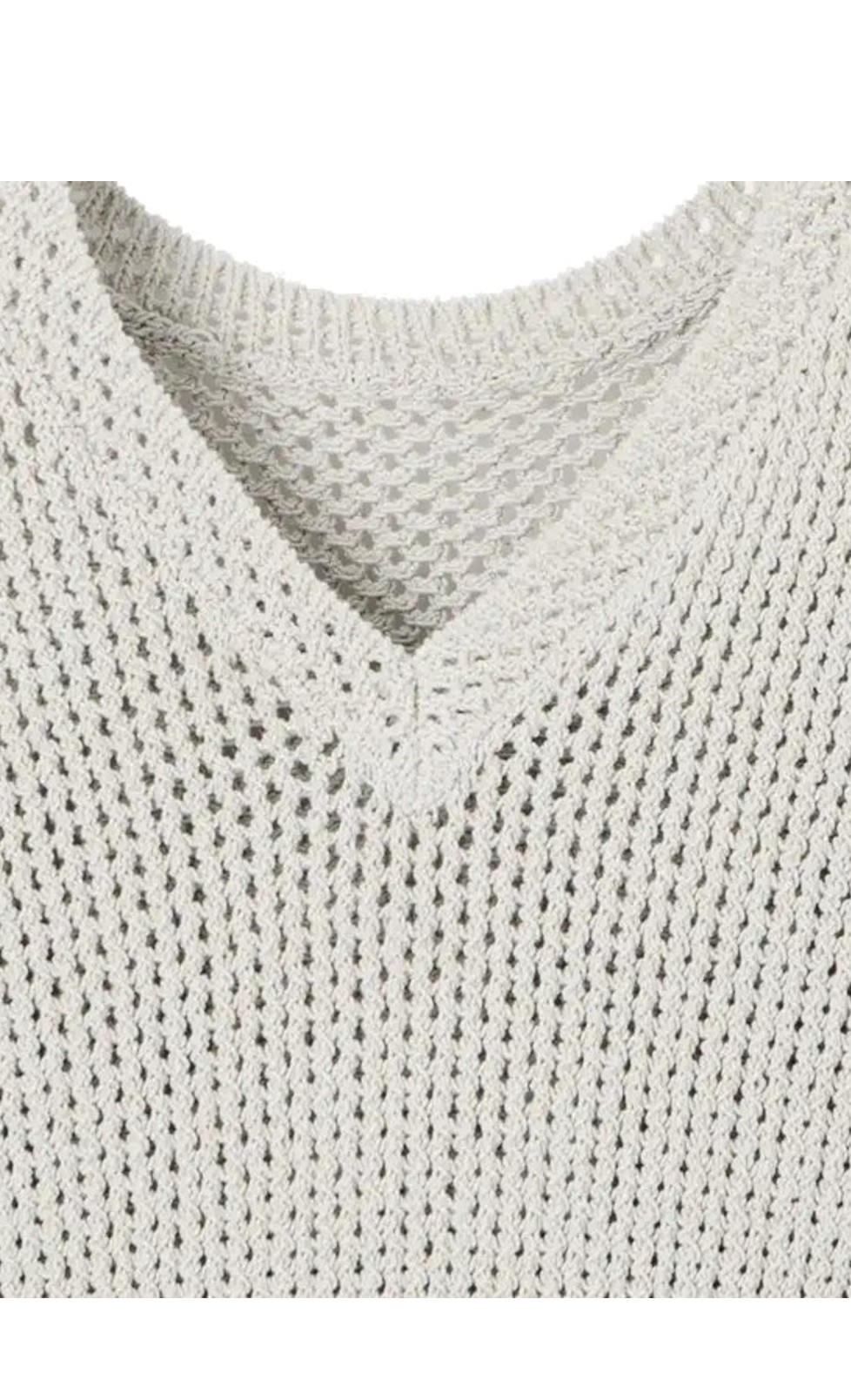 Armani Exchange kurzarm Strickshirt beige